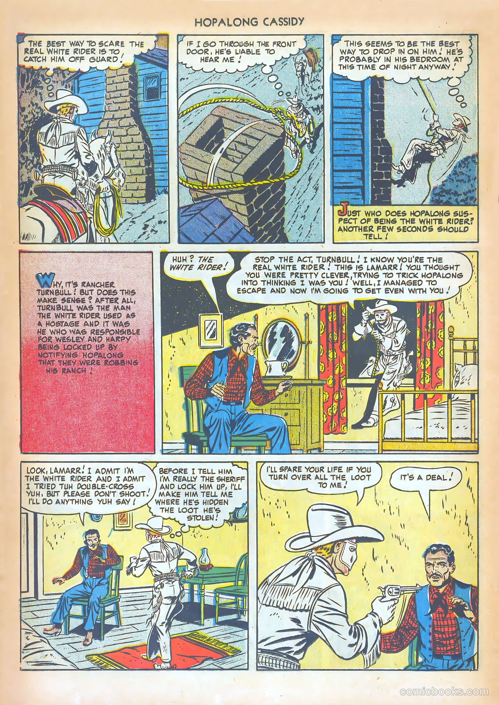 Hopalong Cassidy #36 (1949) — page 20 of 36
