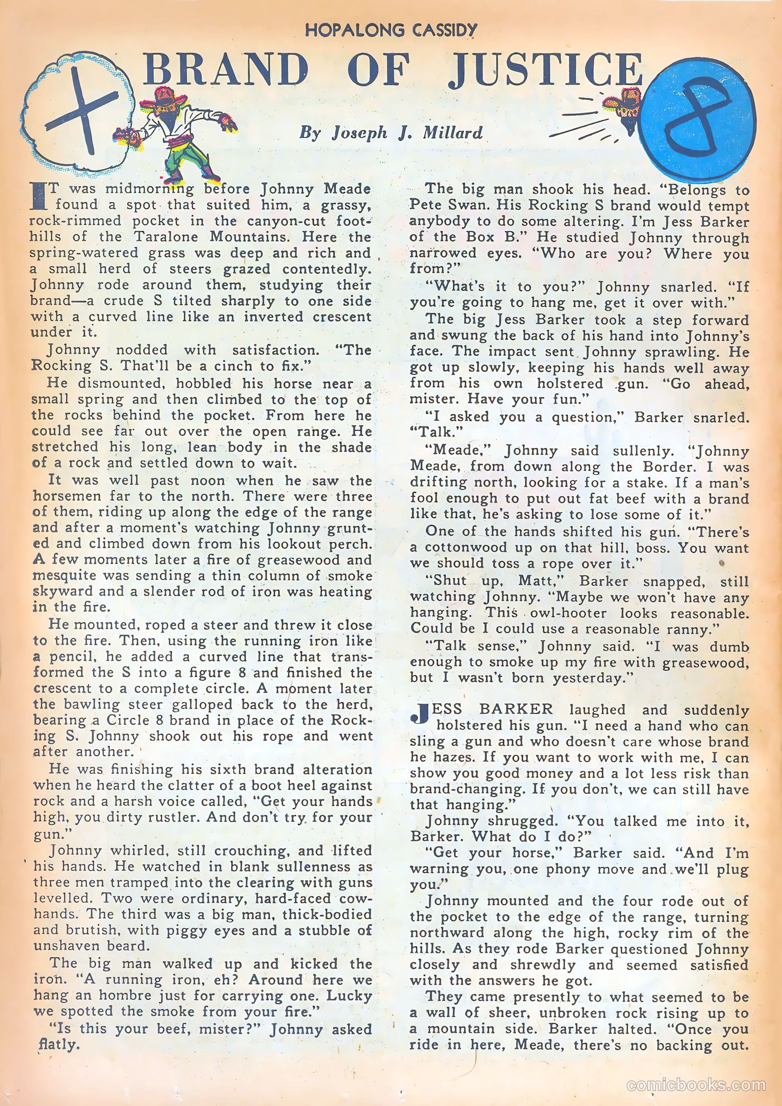 Hopalong Cassidy #36 (1949) — page 26 of 36