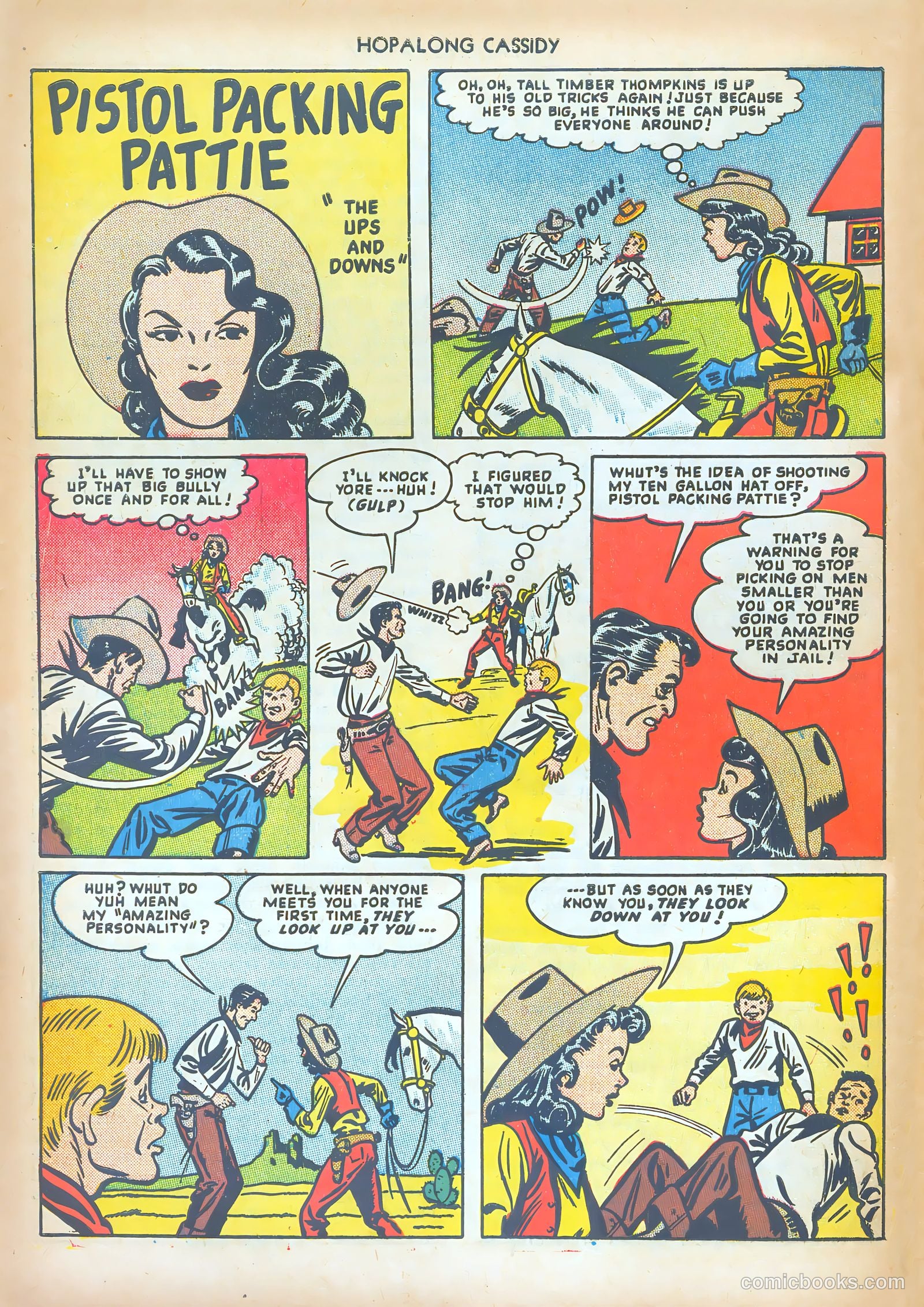Hopalong Cassidy #36 (1949) — page 28 of 36
