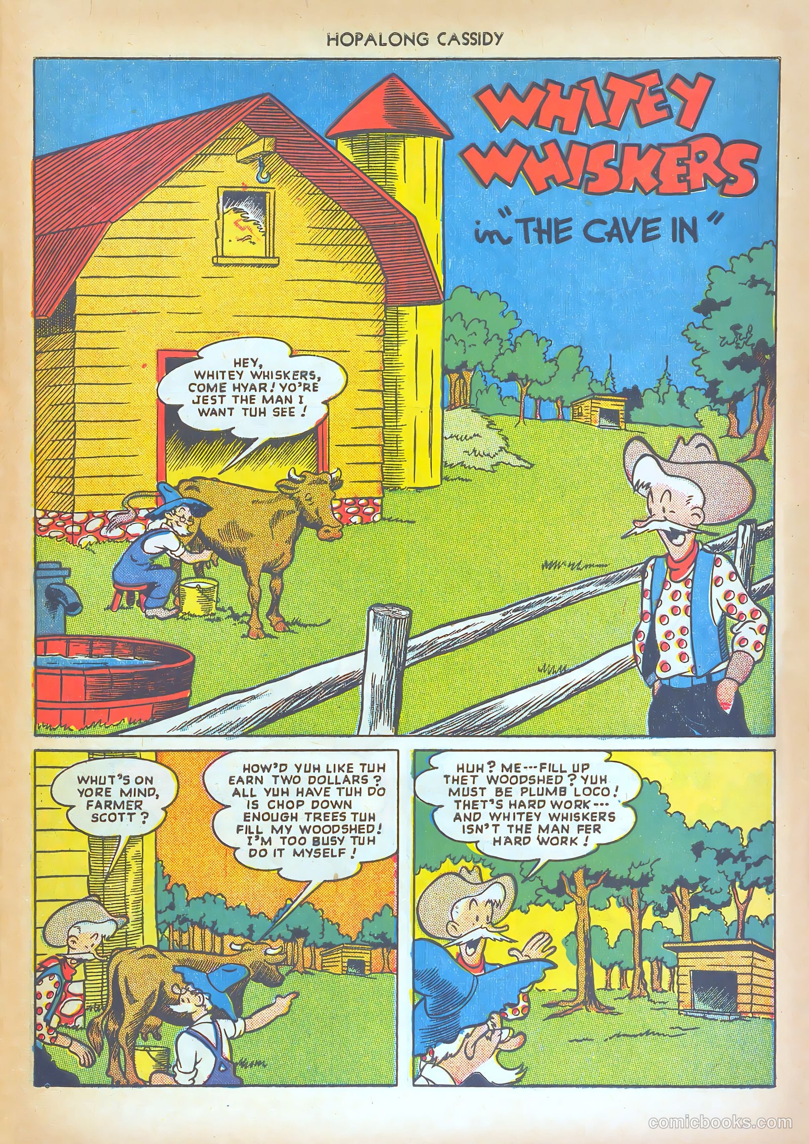 Hopalong Cassidy #36 (1949) — page 29 of 36