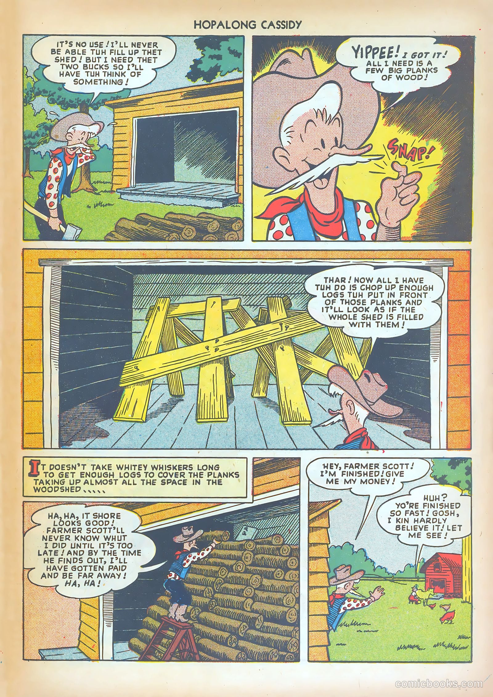 Hopalong Cassidy #36 (1949) — page 31 of 36