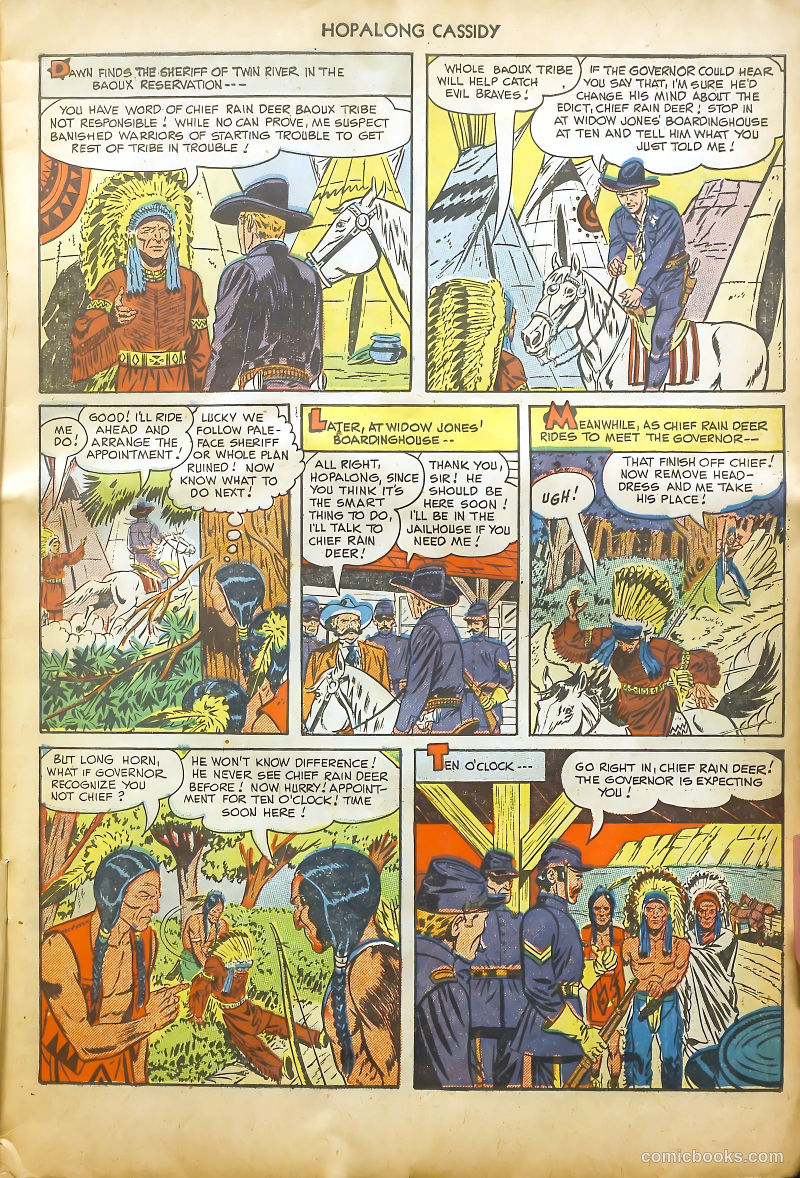 Hopalong Cassidy #37 (1949) — page 7 of 52