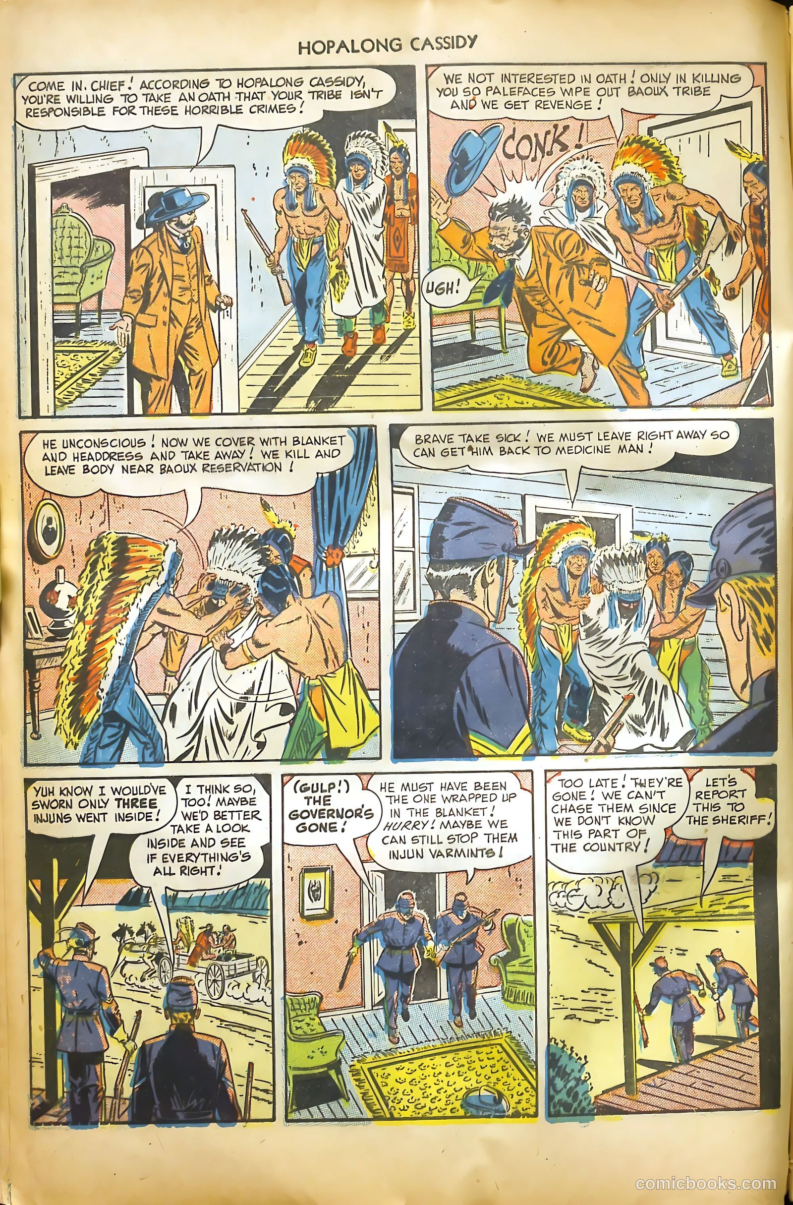 Hopalong Cassidy #37 (1949) — page 8 of 52