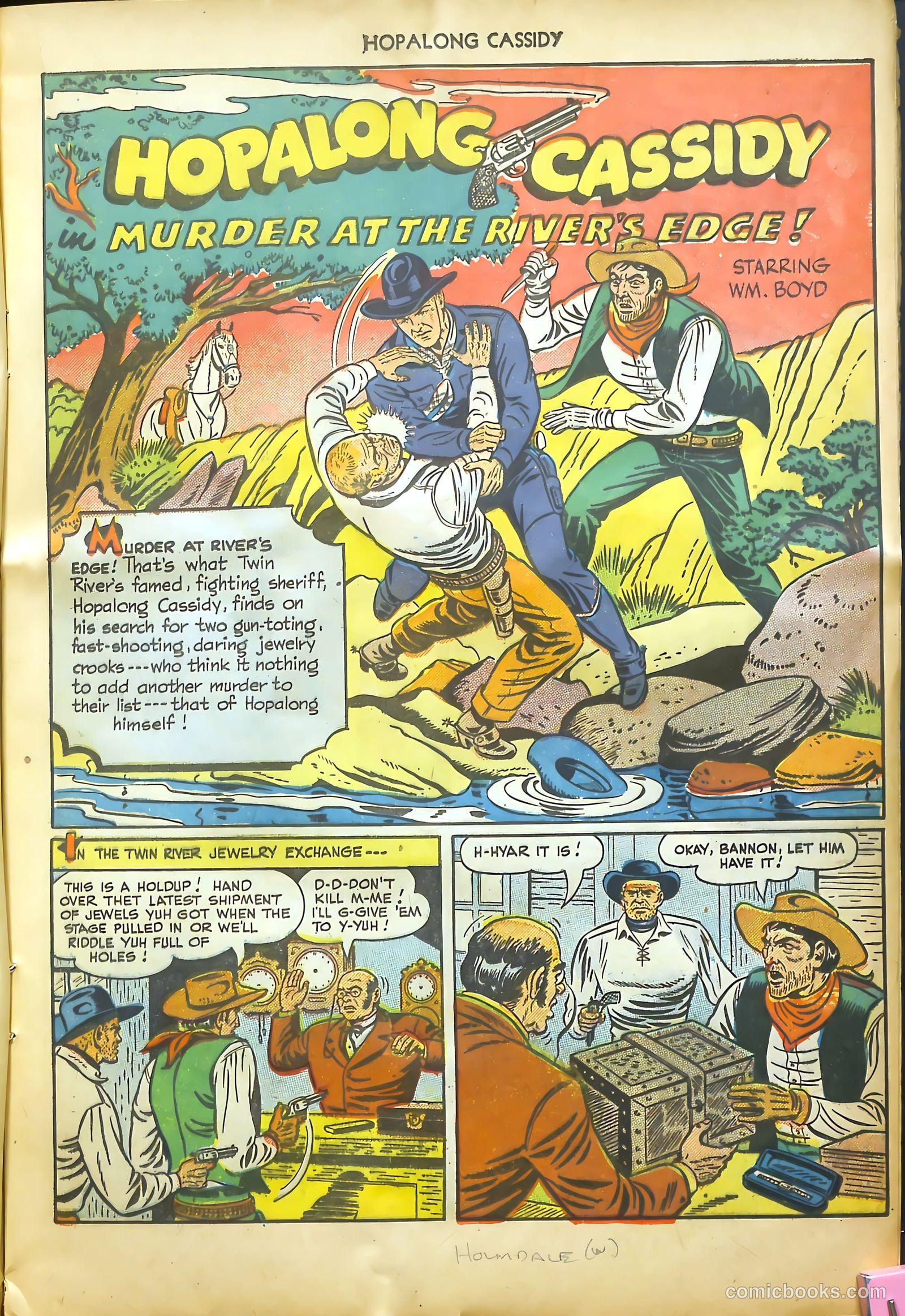 Hopalong Cassidy #37 (1949) — page 17 of 52