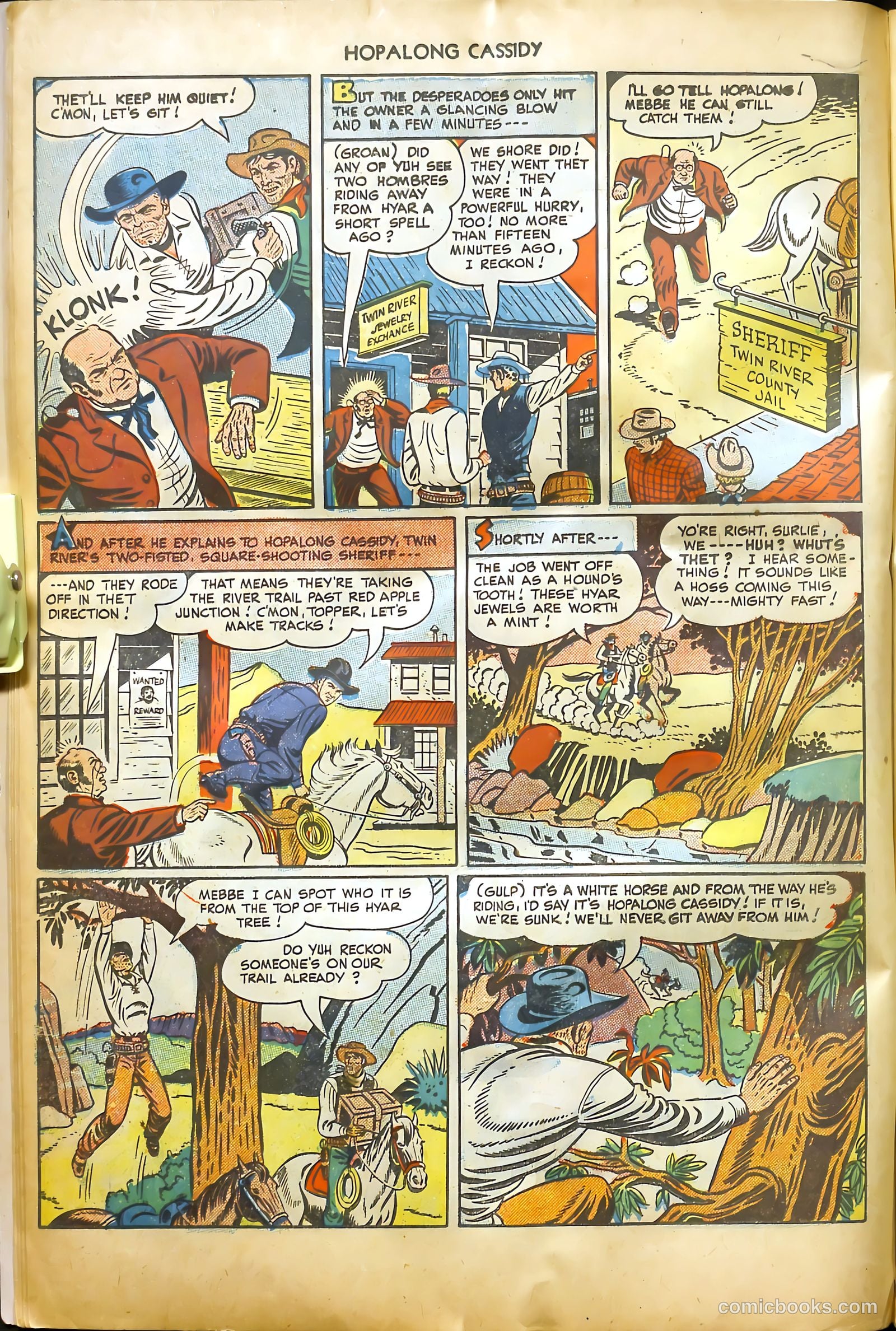 Hopalong Cassidy #37 (1949) — page 18 of 52