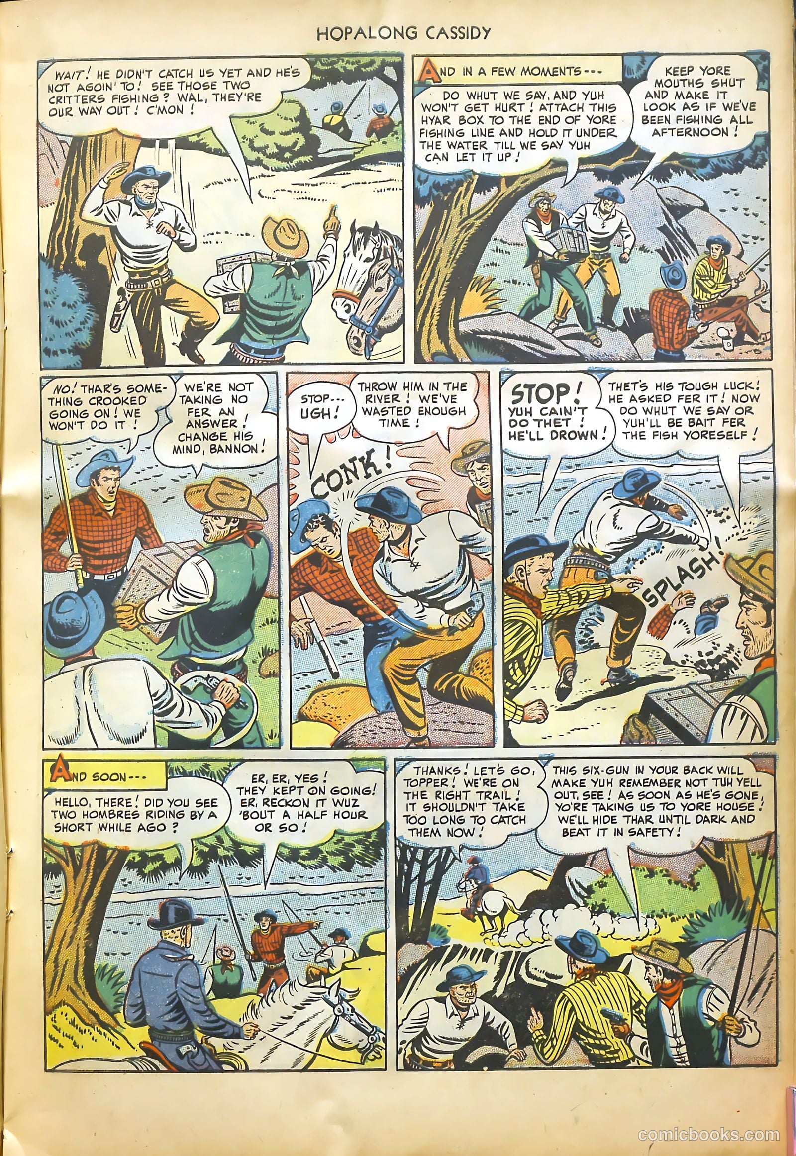 Hopalong Cassidy #37 (1949) — page 19 of 52