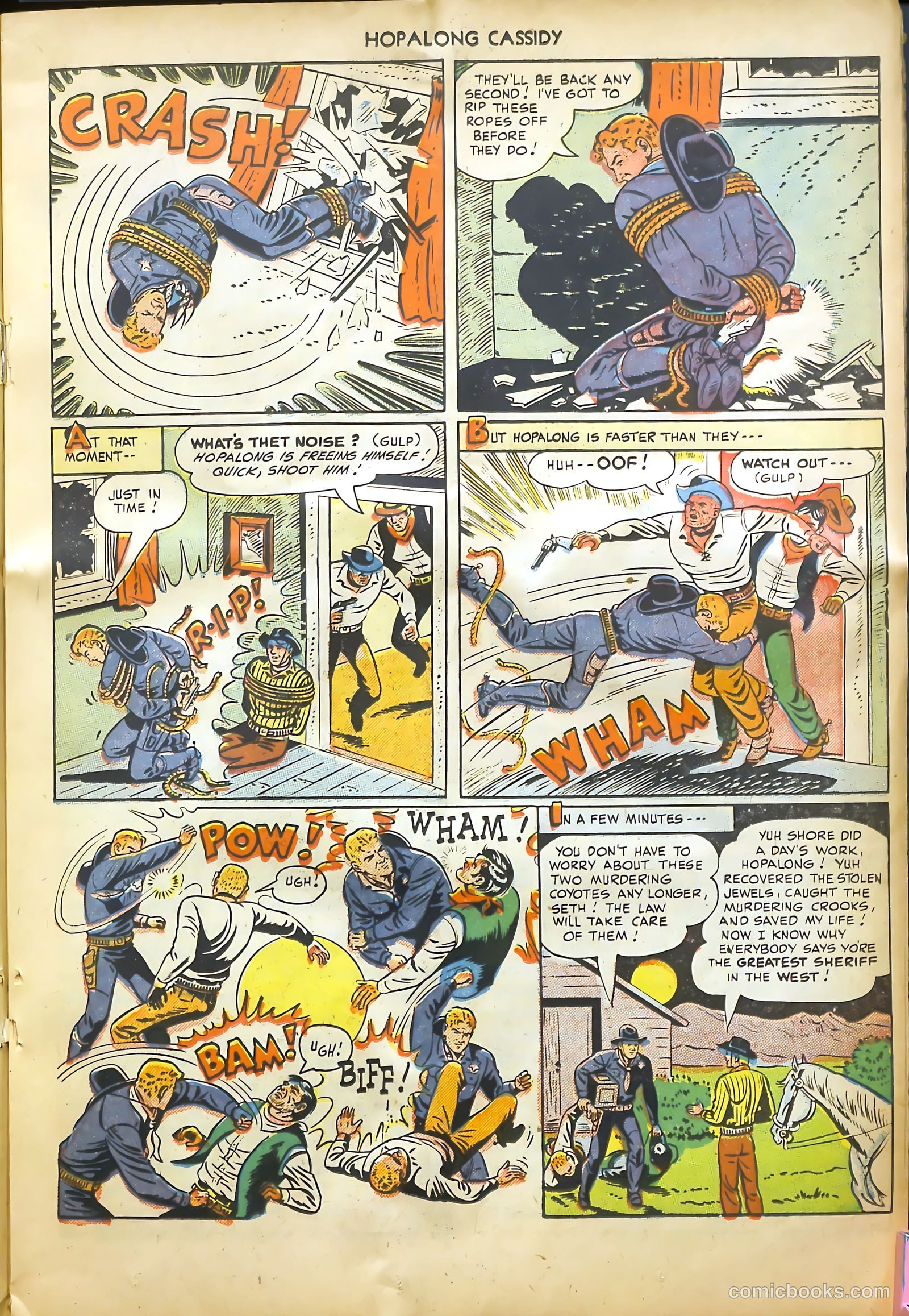 Hopalong Cassidy #37 (1949) — page 23 of 52