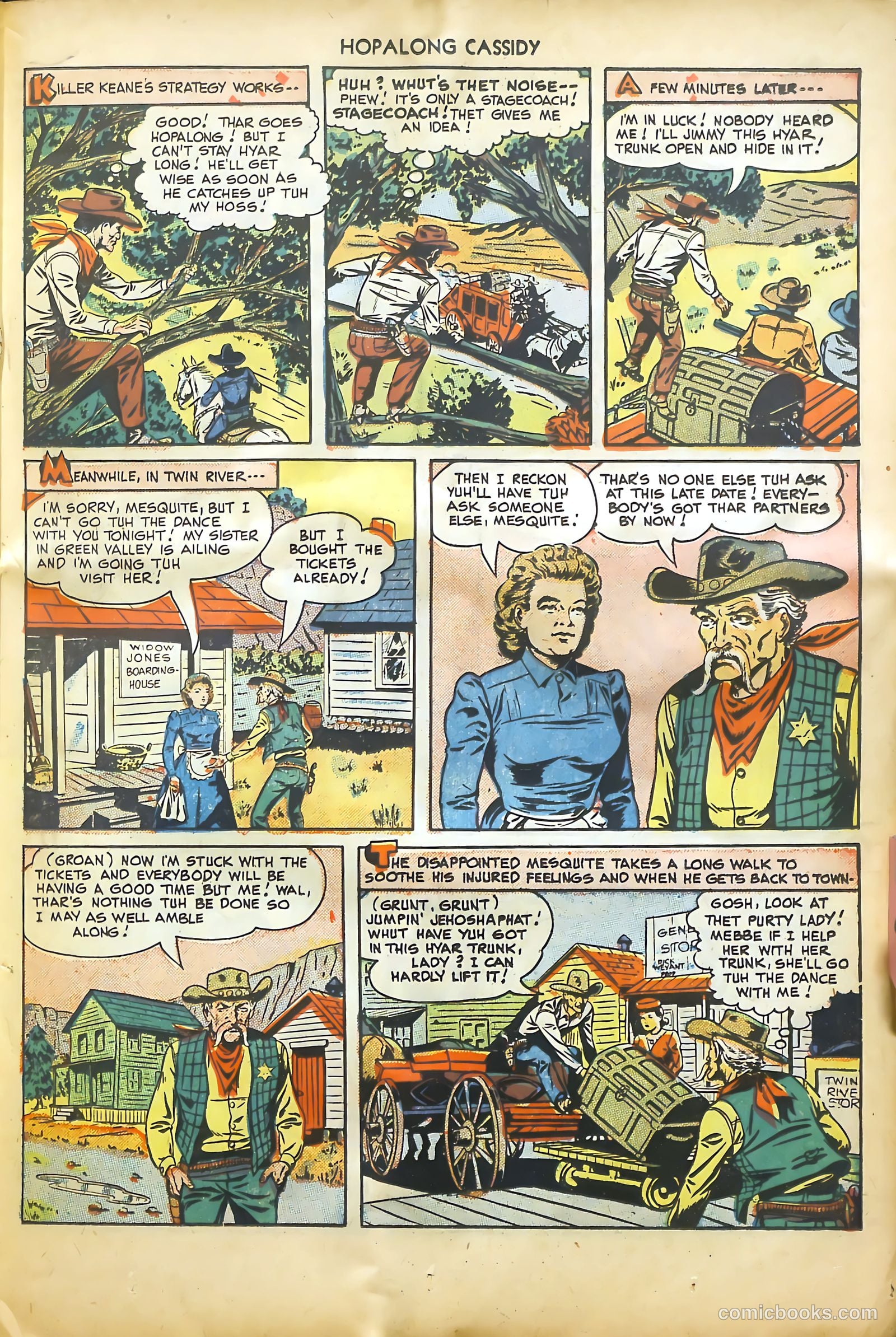 Hopalong Cassidy #37 (1949) — page 27 of 52
