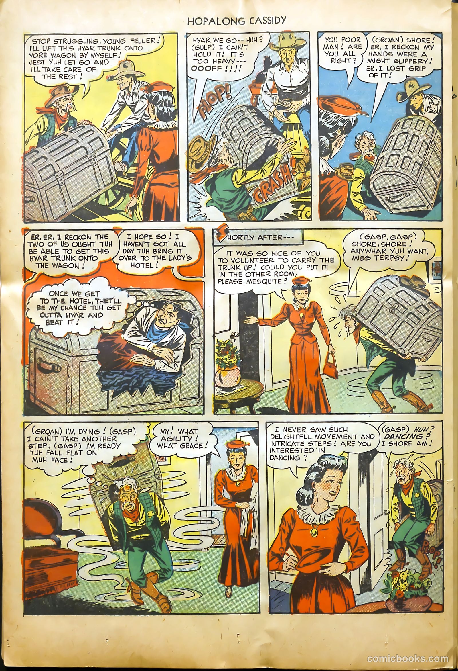 Hopalong Cassidy #37 (1949) — page 28 of 52