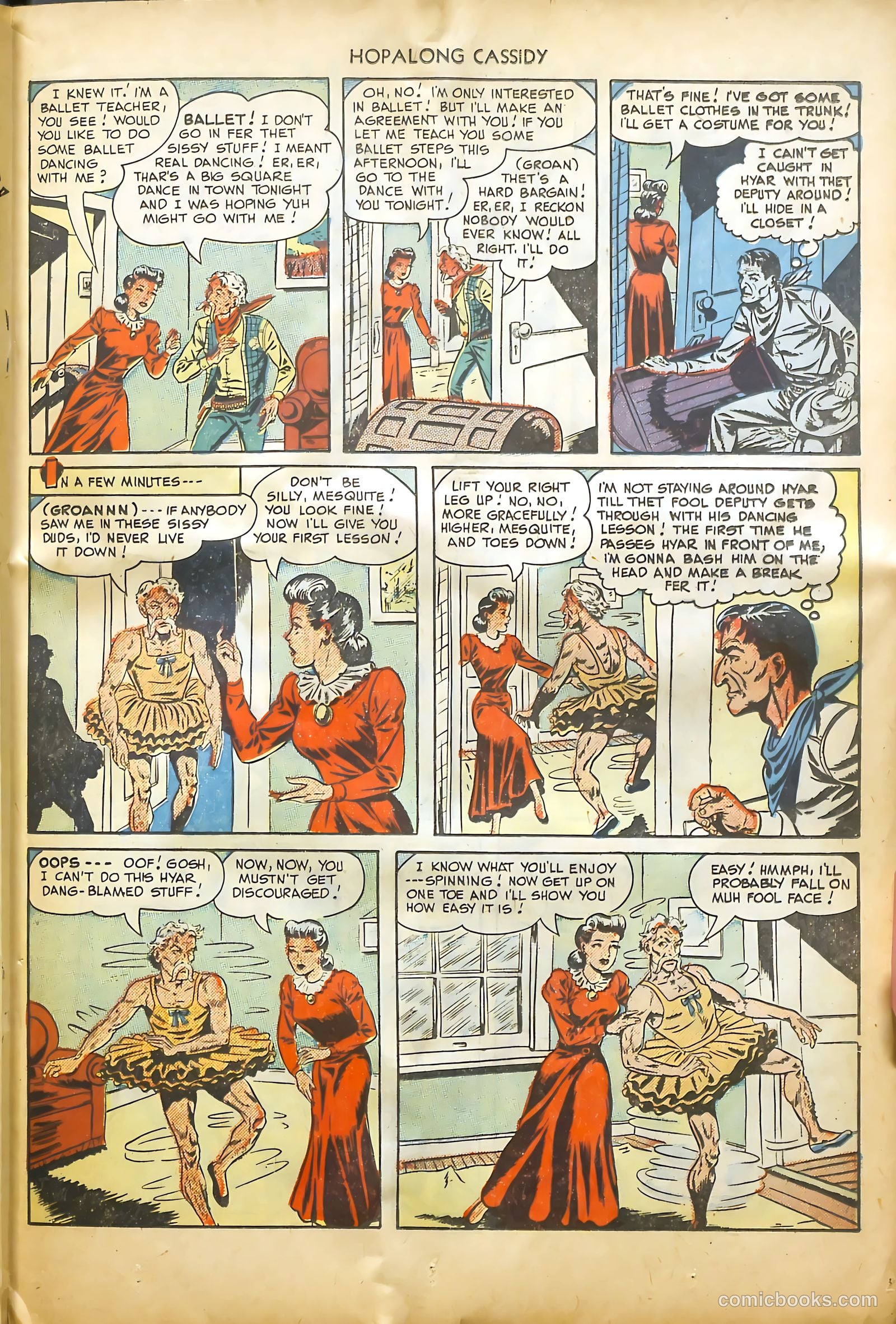 Hopalong Cassidy #37 (1949) — page 29 of 52
