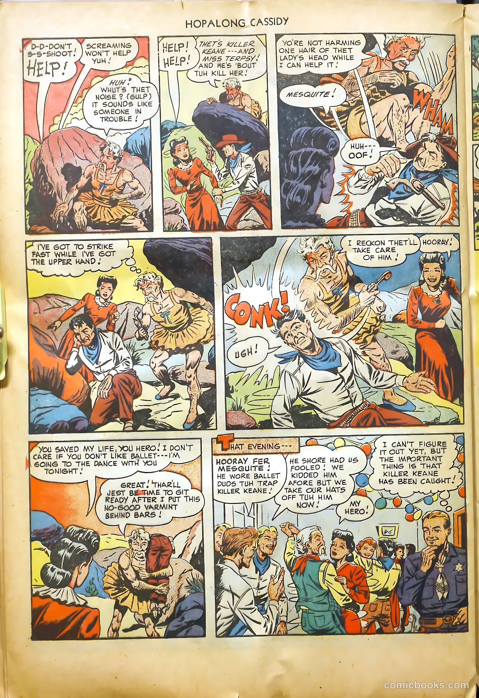Hopalong Cassidy #37 (1949) — page 32 of 52