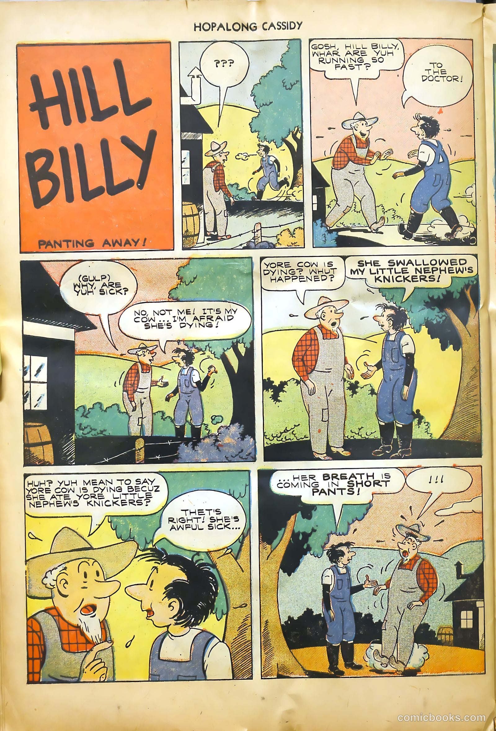 Hopalong Cassidy #37 (1949) — page 34 of 52