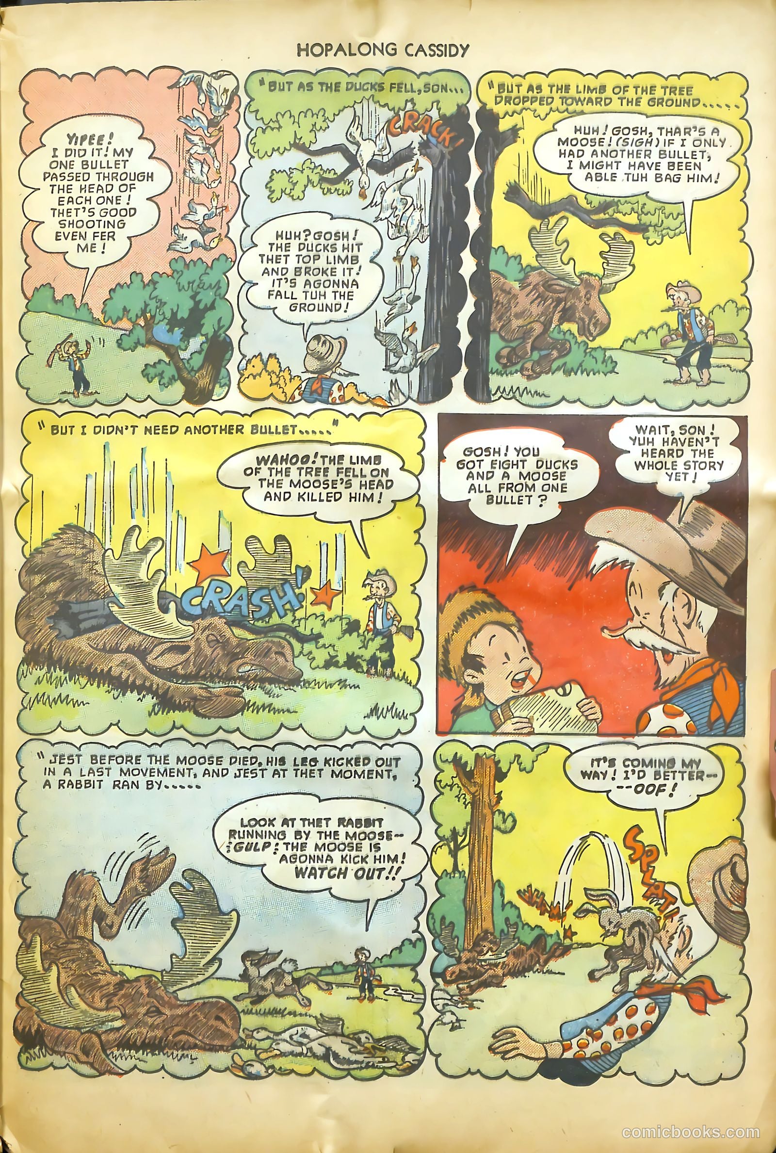 Hopalong Cassidy #37 (1949) — page 37 of 52