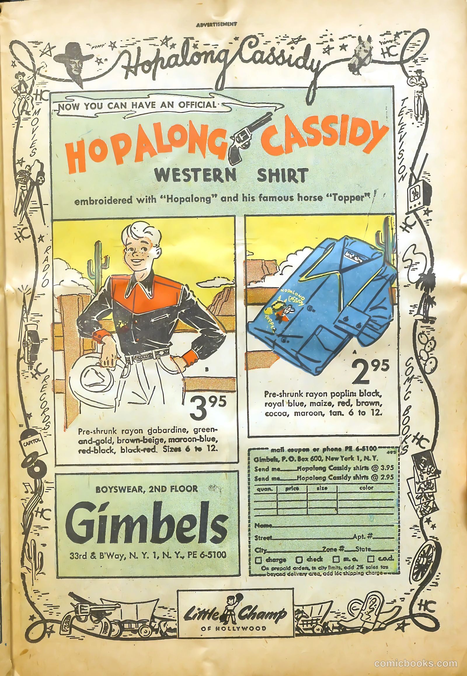 Hopalong Cassidy #37 (1949) — page 39 of 52