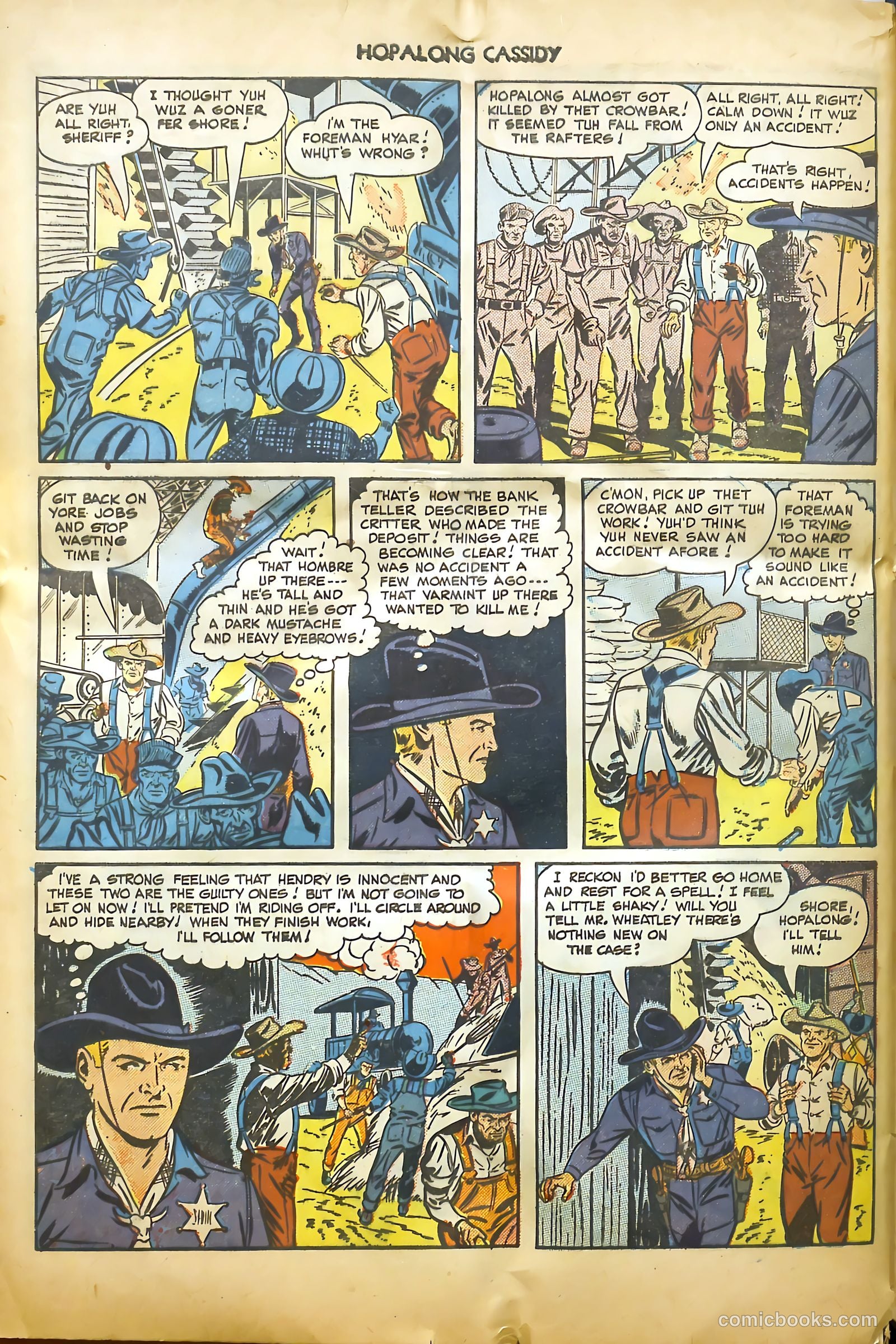 Hopalong Cassidy #37 (1949) — page 44 of 52