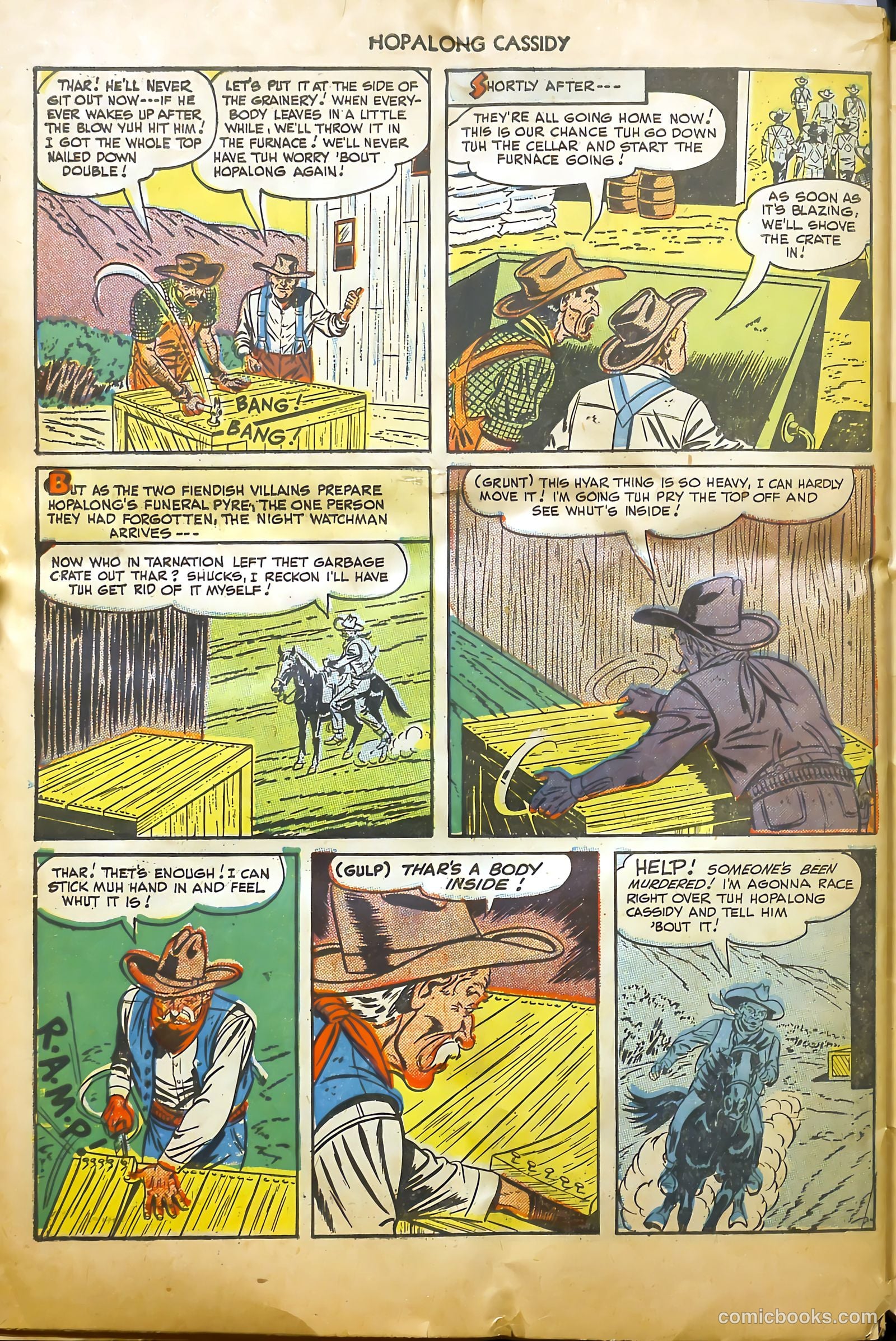 Hopalong Cassidy #37 (1949) — page 46 of 52