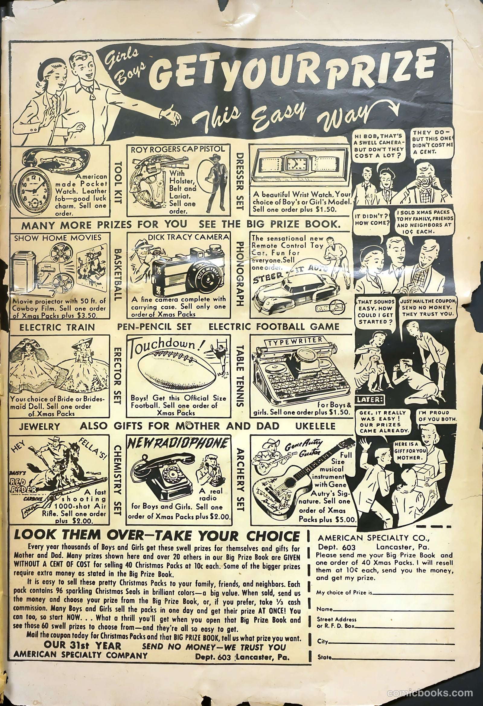 Hopalong Cassidy #37 (1949) — page 51 of 52