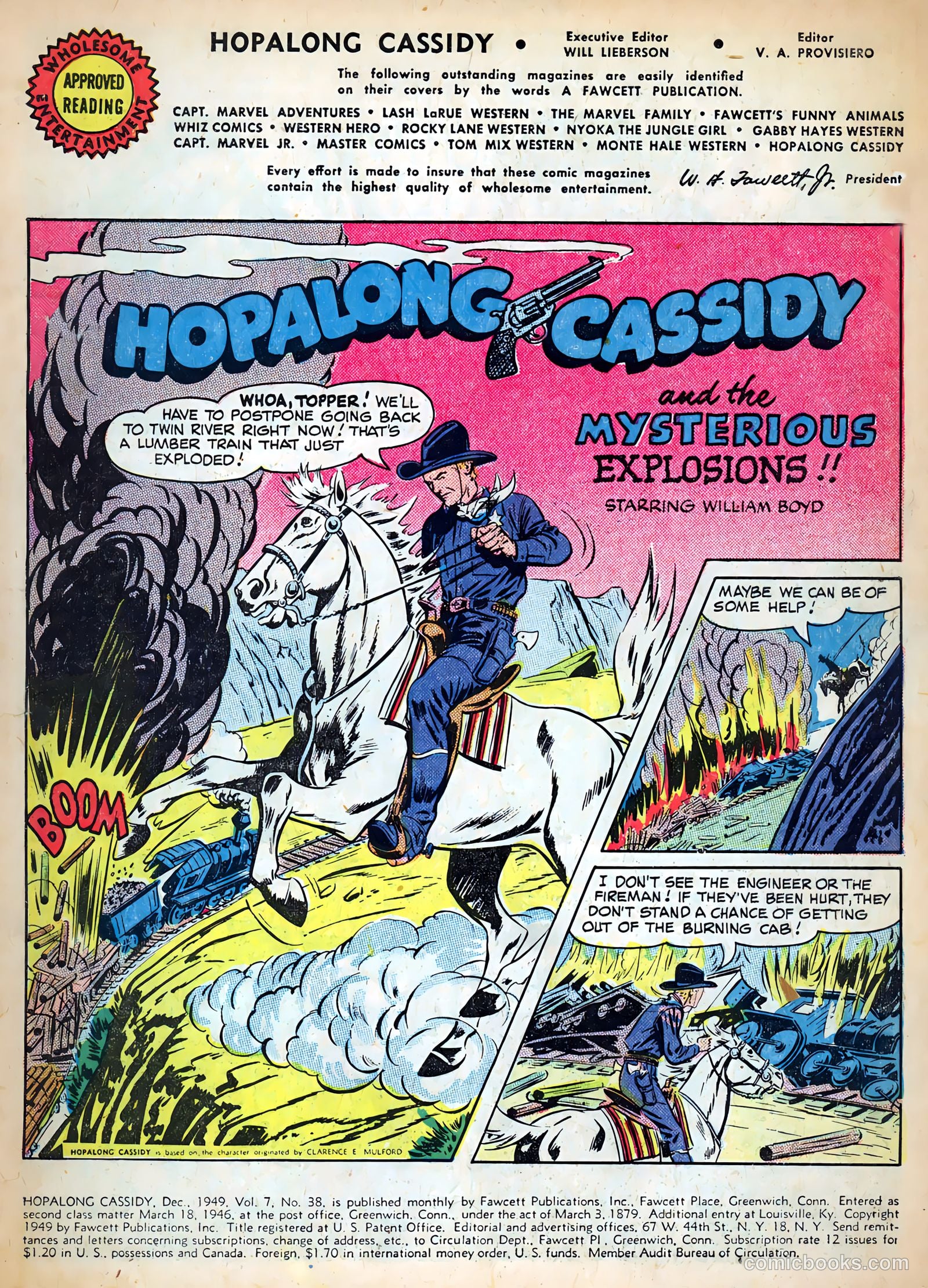Hopalong Cassidy #38 (1949) — page 3 of 52