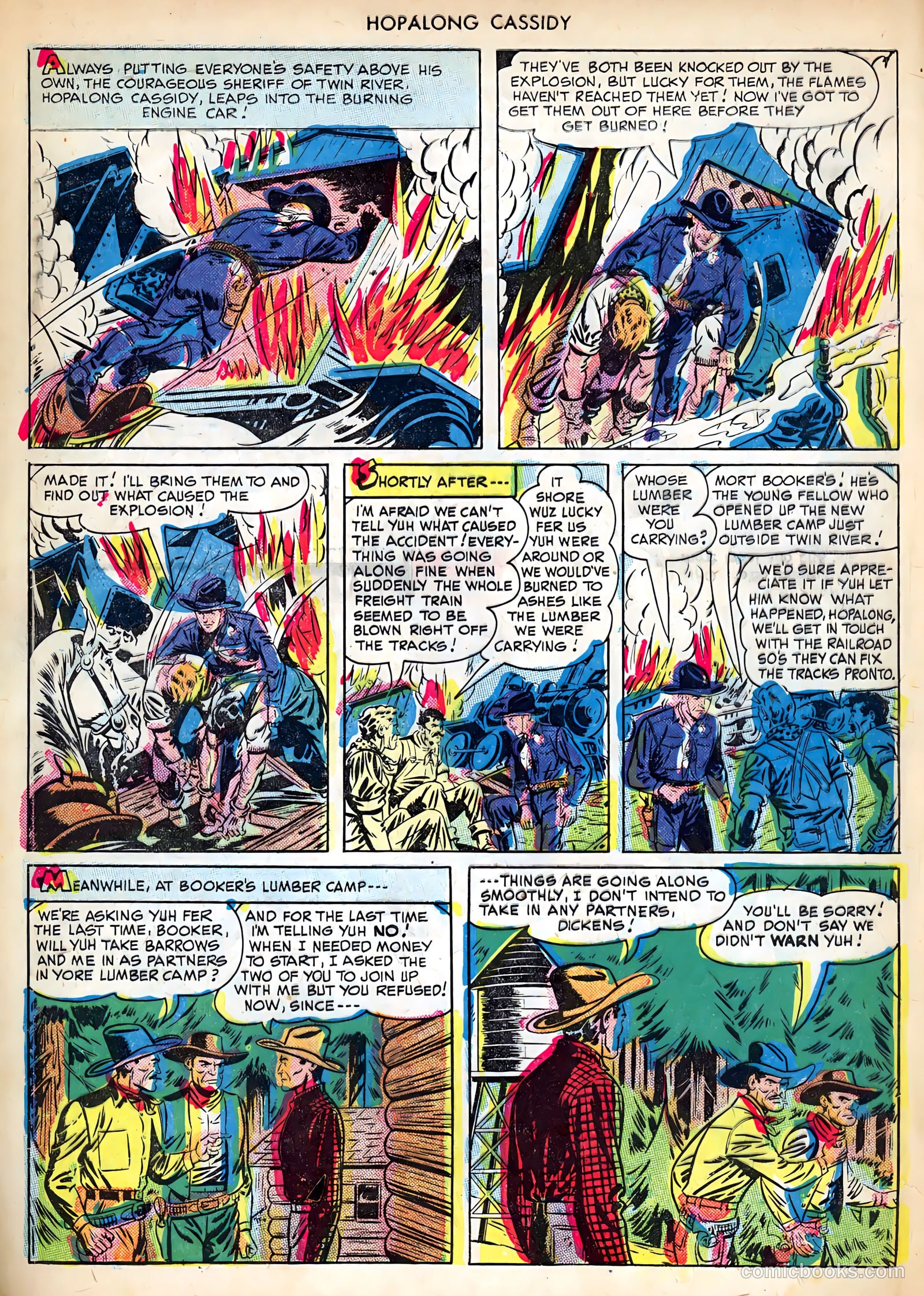 Hopalong Cassidy #38 (1949) — page 4 of 52
