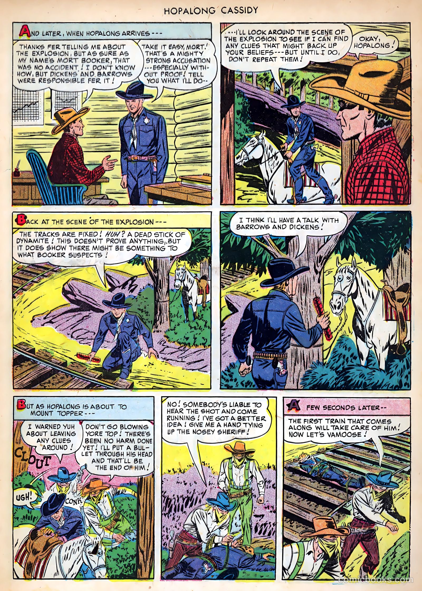 Hopalong Cassidy #38 (1949) — page 5 of 52