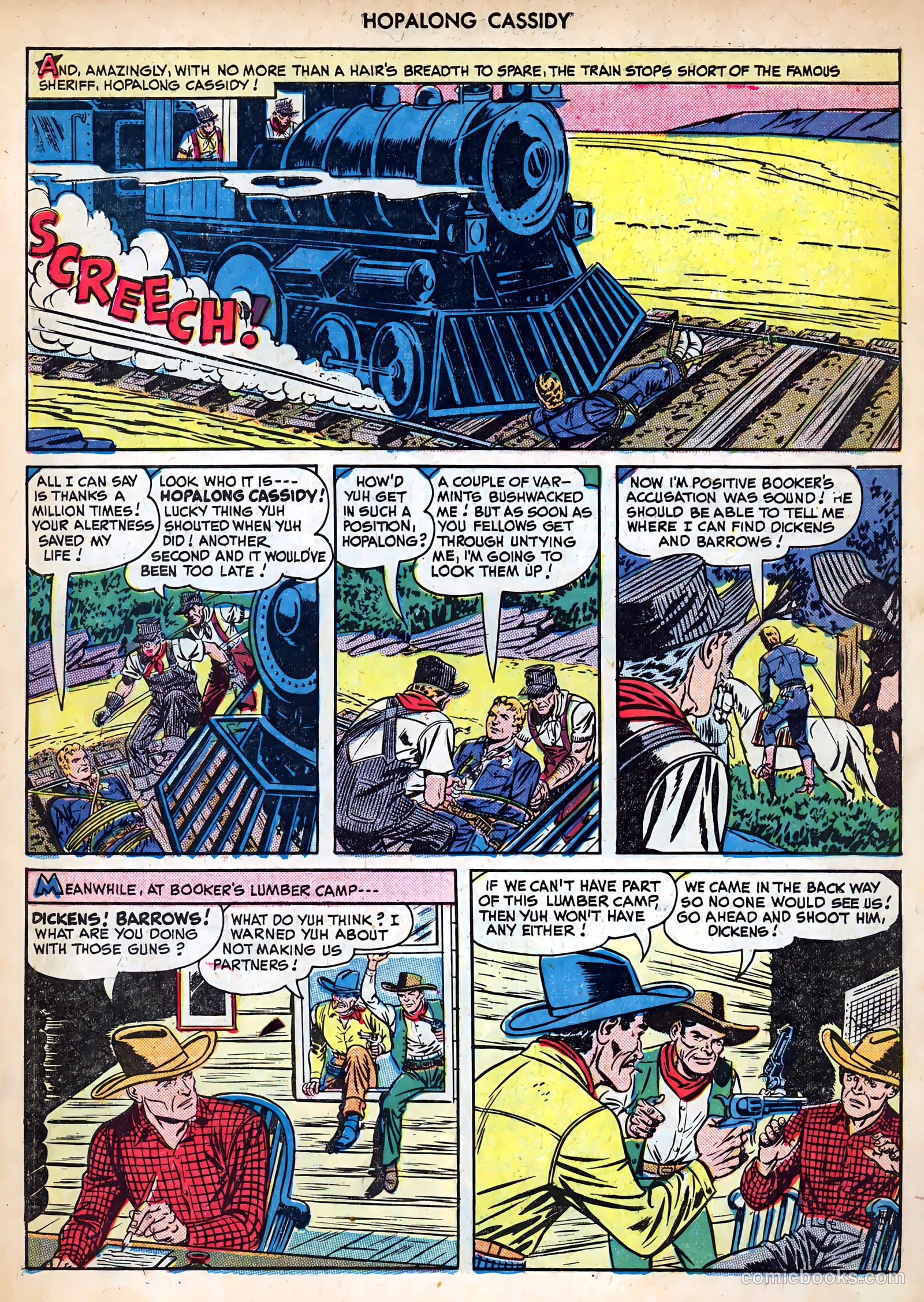 Hopalong Cassidy #38 (1949) — page 7 of 52