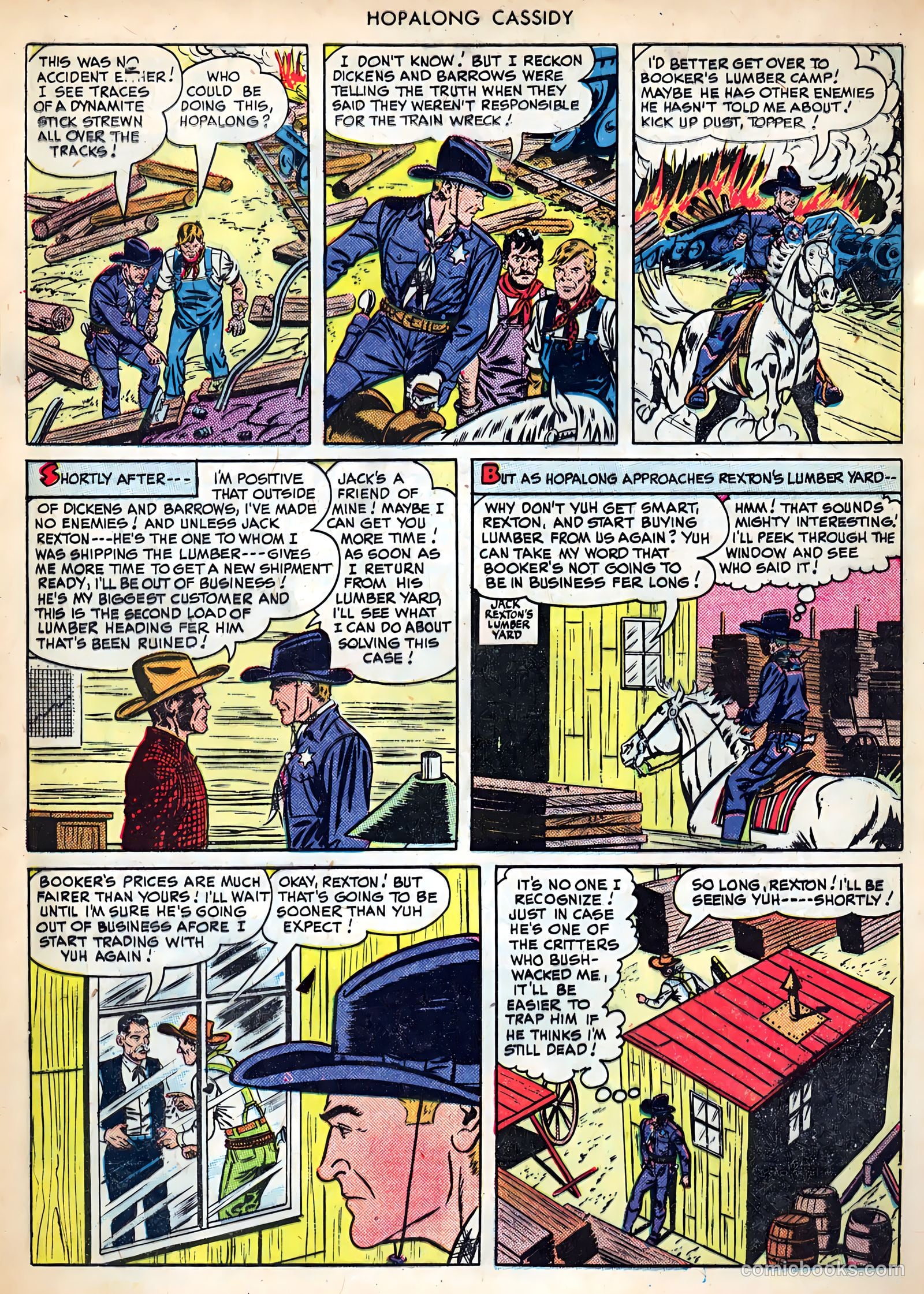 Hopalong Cassidy #38 (1949) — page 9 of 52