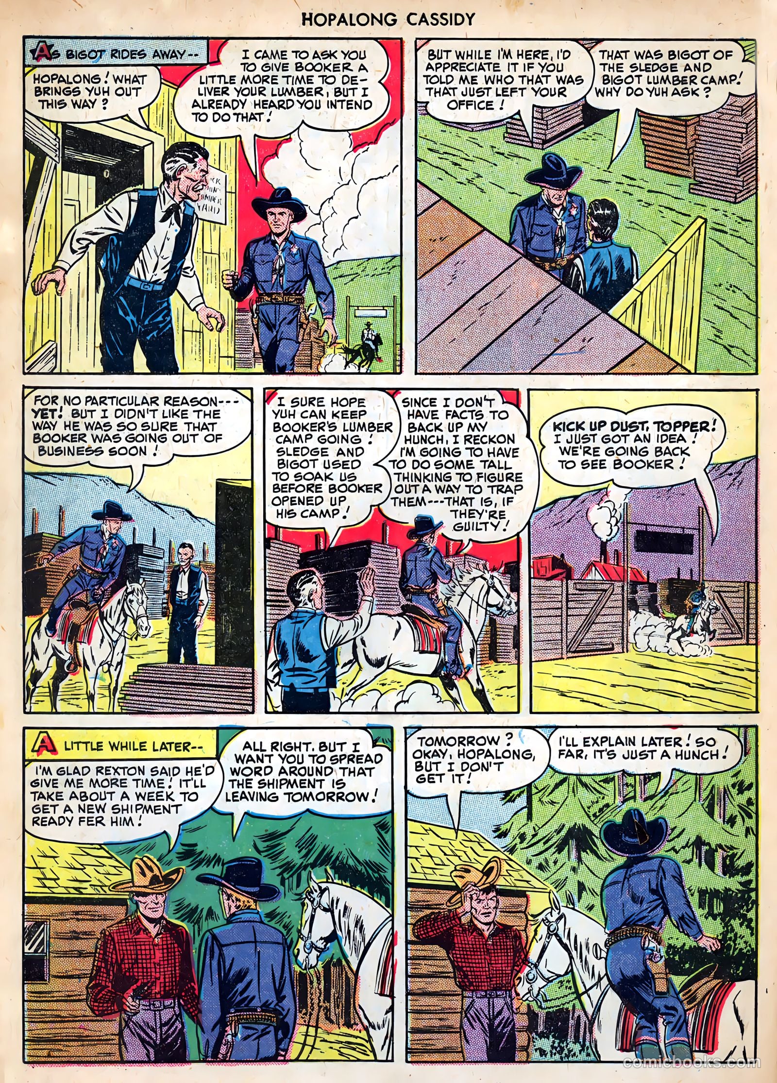 Hopalong Cassidy #38 (1949) — page 10 of 52