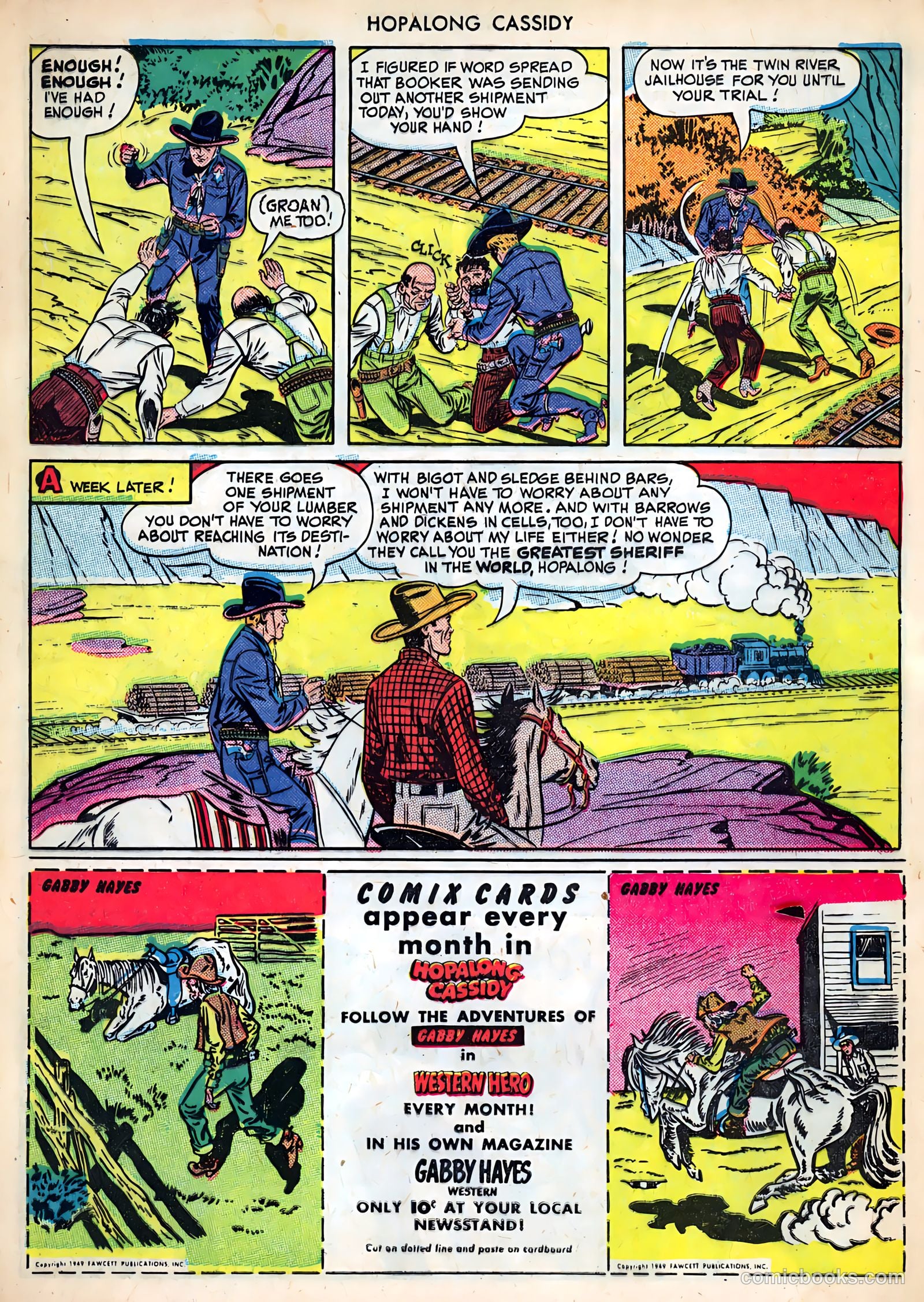 Hopalong Cassidy #38 (1949) — page 12 of 52