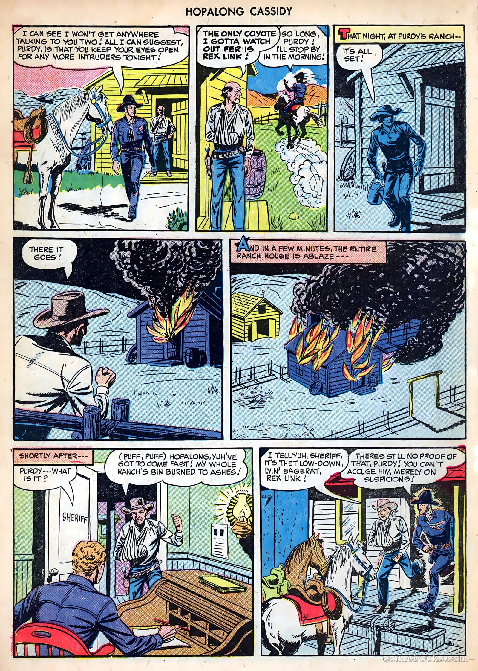 Hopalong Cassidy #38 (1949) — page 18 of 52