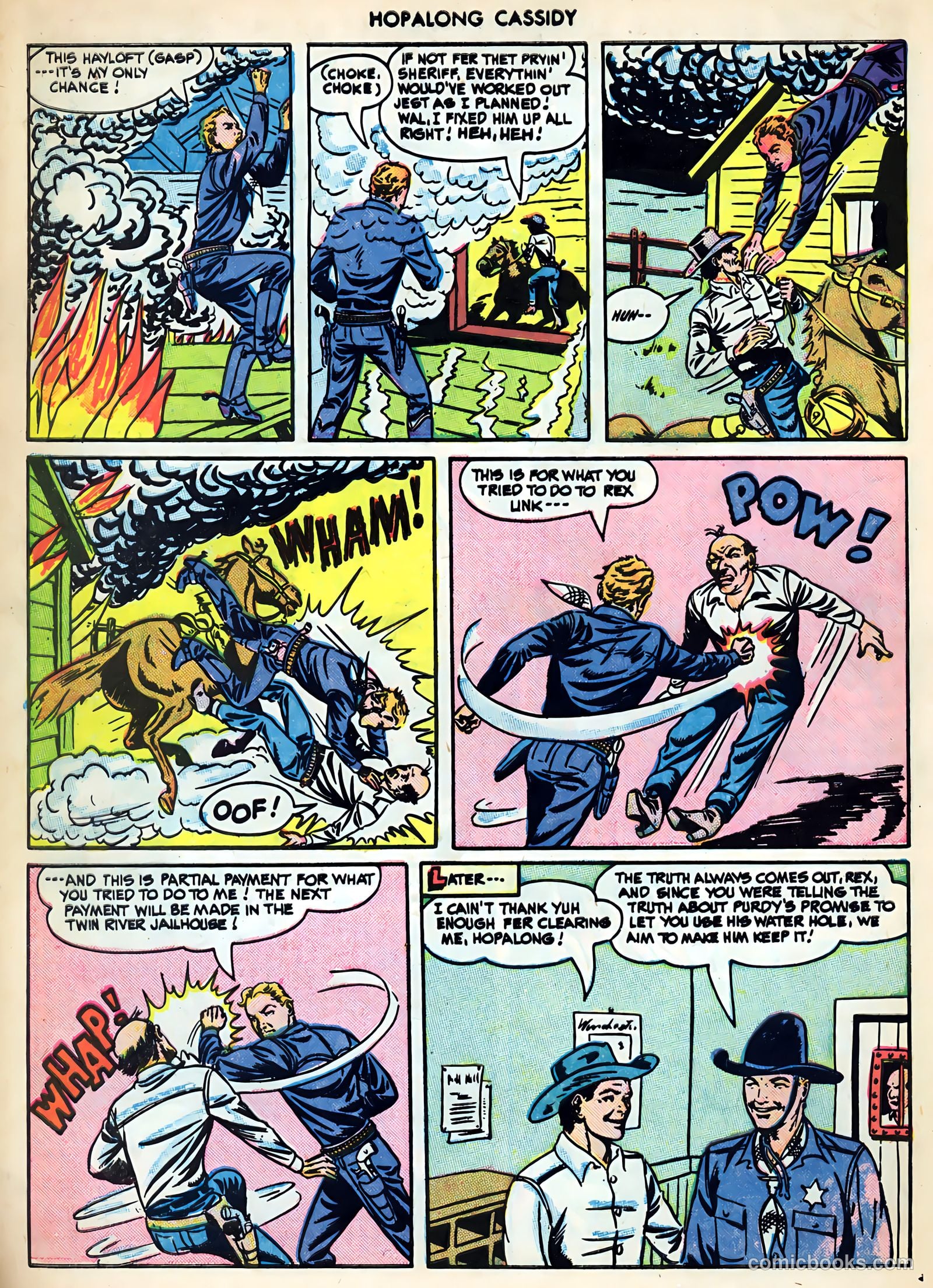 Hopalong Cassidy #38 (1949) — page 22 of 52