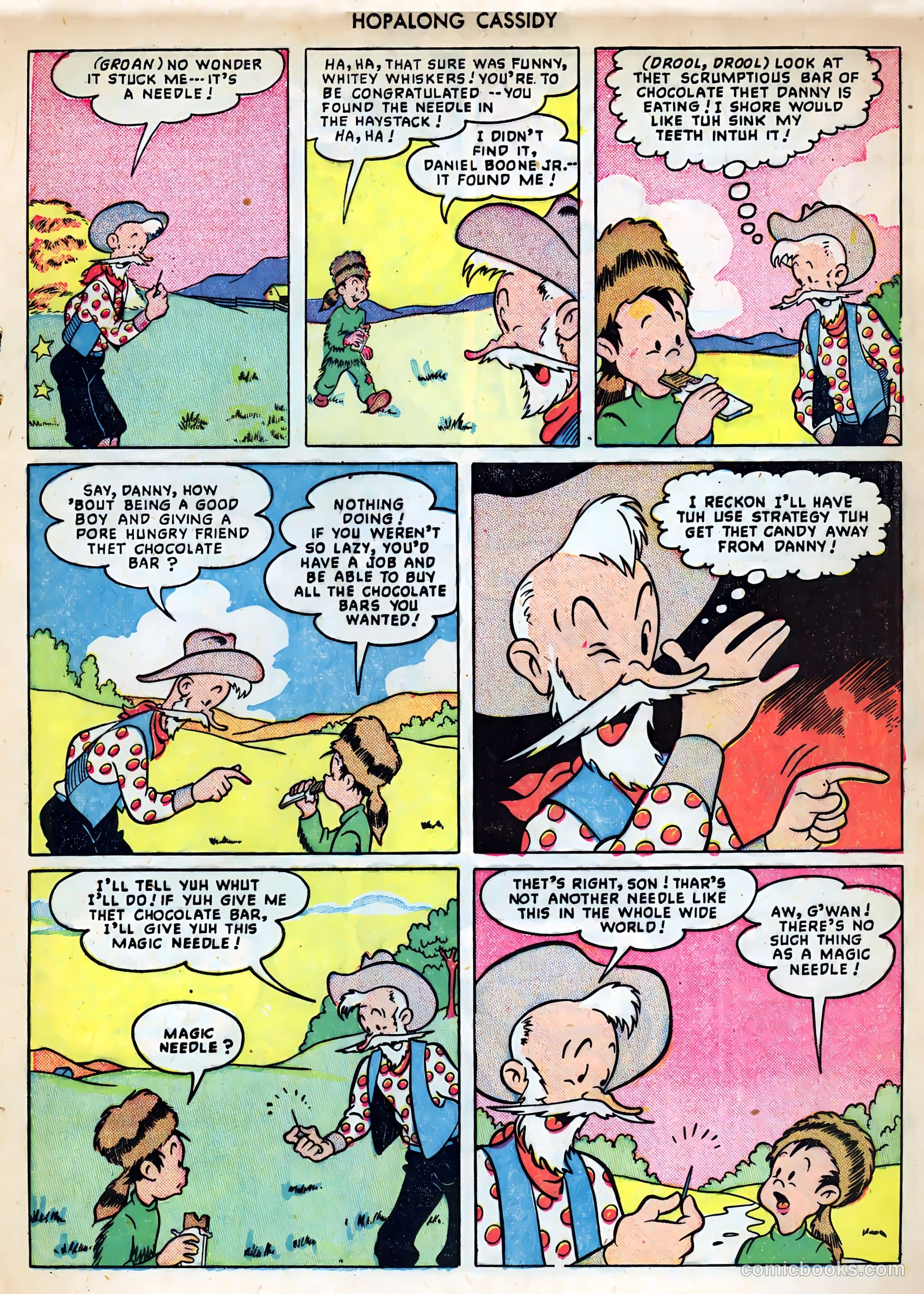 Hopalong Cassidy #38 (1949) — page 25 of 52
