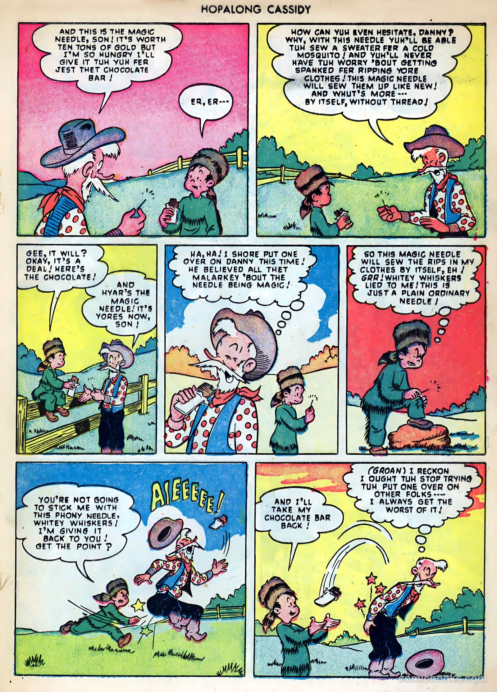 Hopalong Cassidy #38 (1949) — page 27 of 52