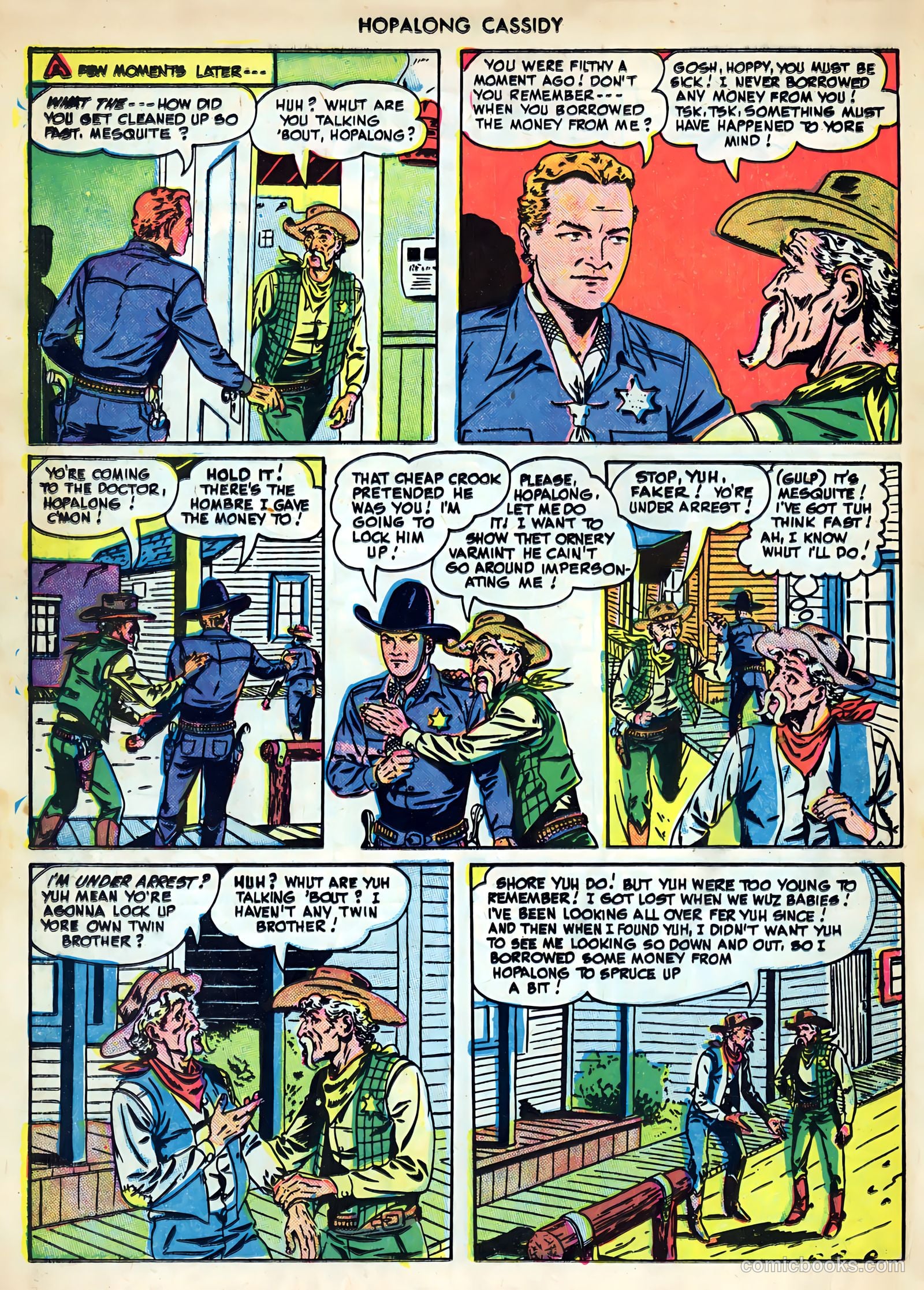 Hopalong Cassidy #38 (1949) — page 30 of 52