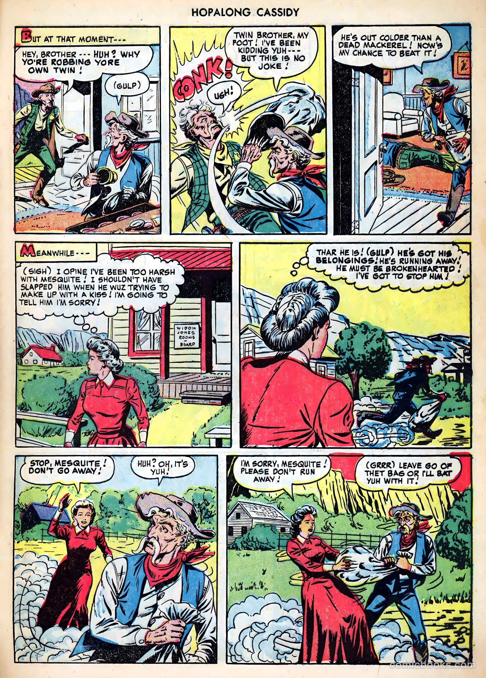 Hopalong Cassidy #38 (1949) — page 33 of 52