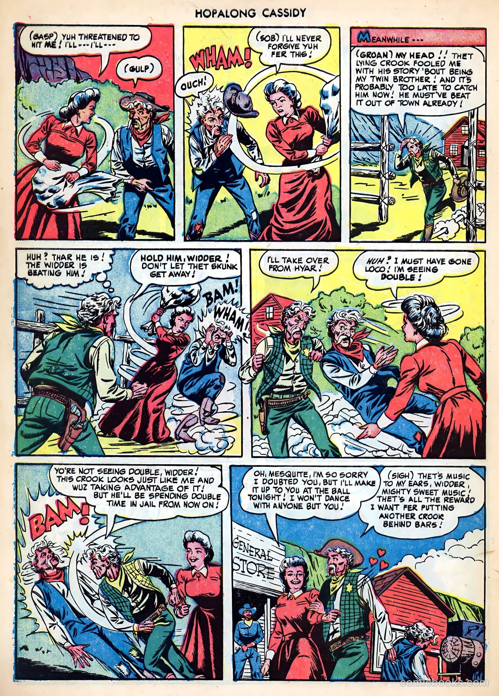 Hopalong Cassidy #38 (1949) — page 34 of 52