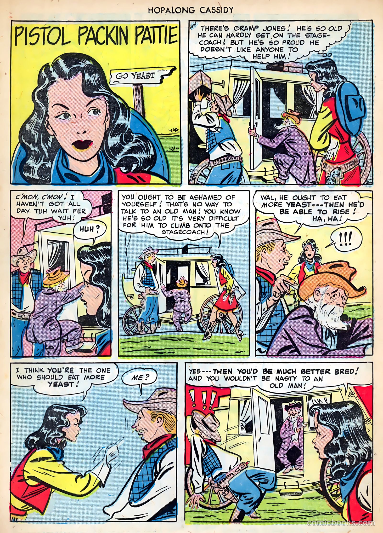 Hopalong Cassidy #38 (1949) — page 36 of 52