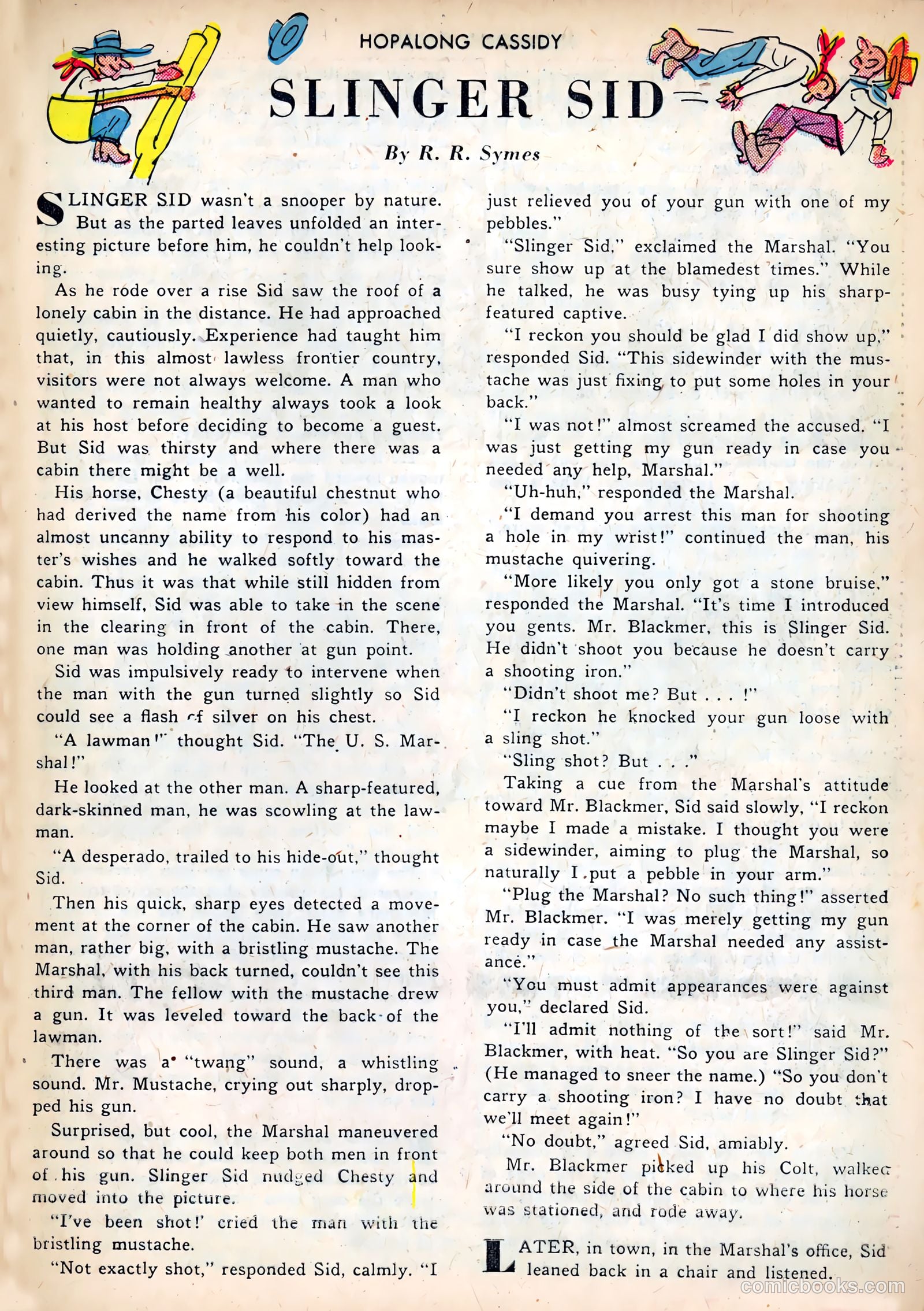 Hopalong Cassidy #38 (1949) — page 37 of 52