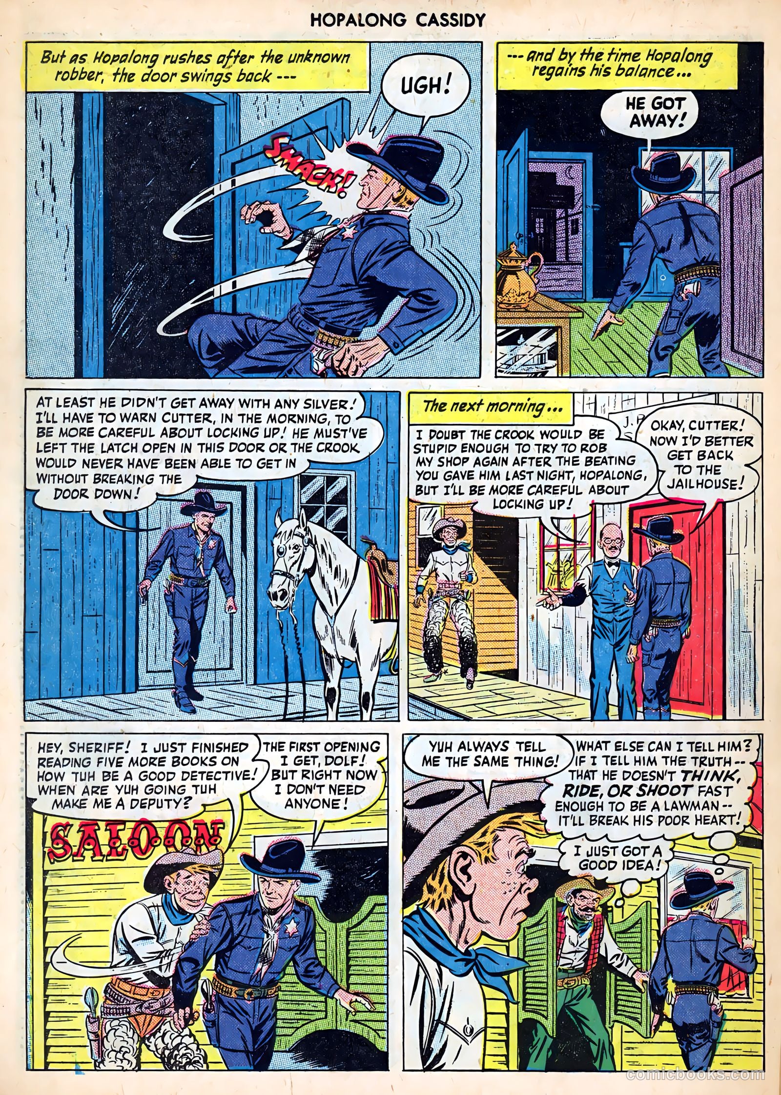 Hopalong Cassidy #38 (1949) — page 42 of 52