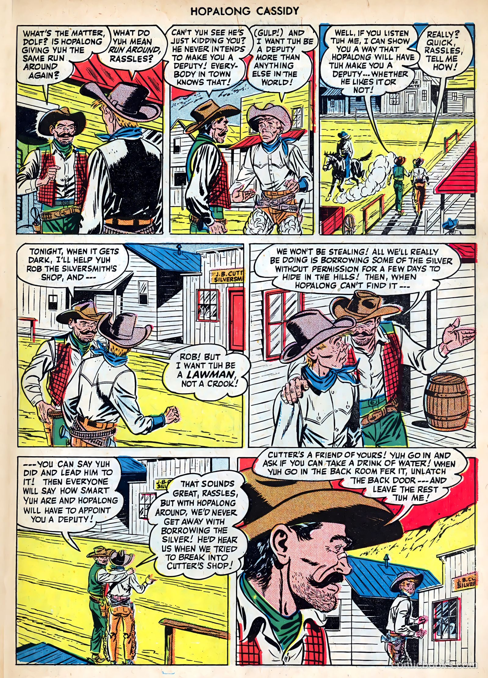 Hopalong Cassidy #38 (1949) — page 43 of 52