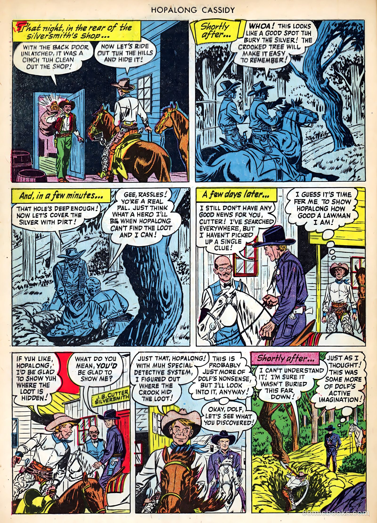 Hopalong Cassidy #38 (1949) — page 44 of 52