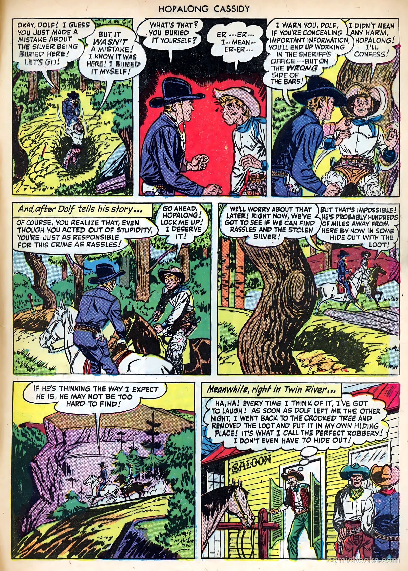 Hopalong Cassidy #38 (1949) — page 45 of 52