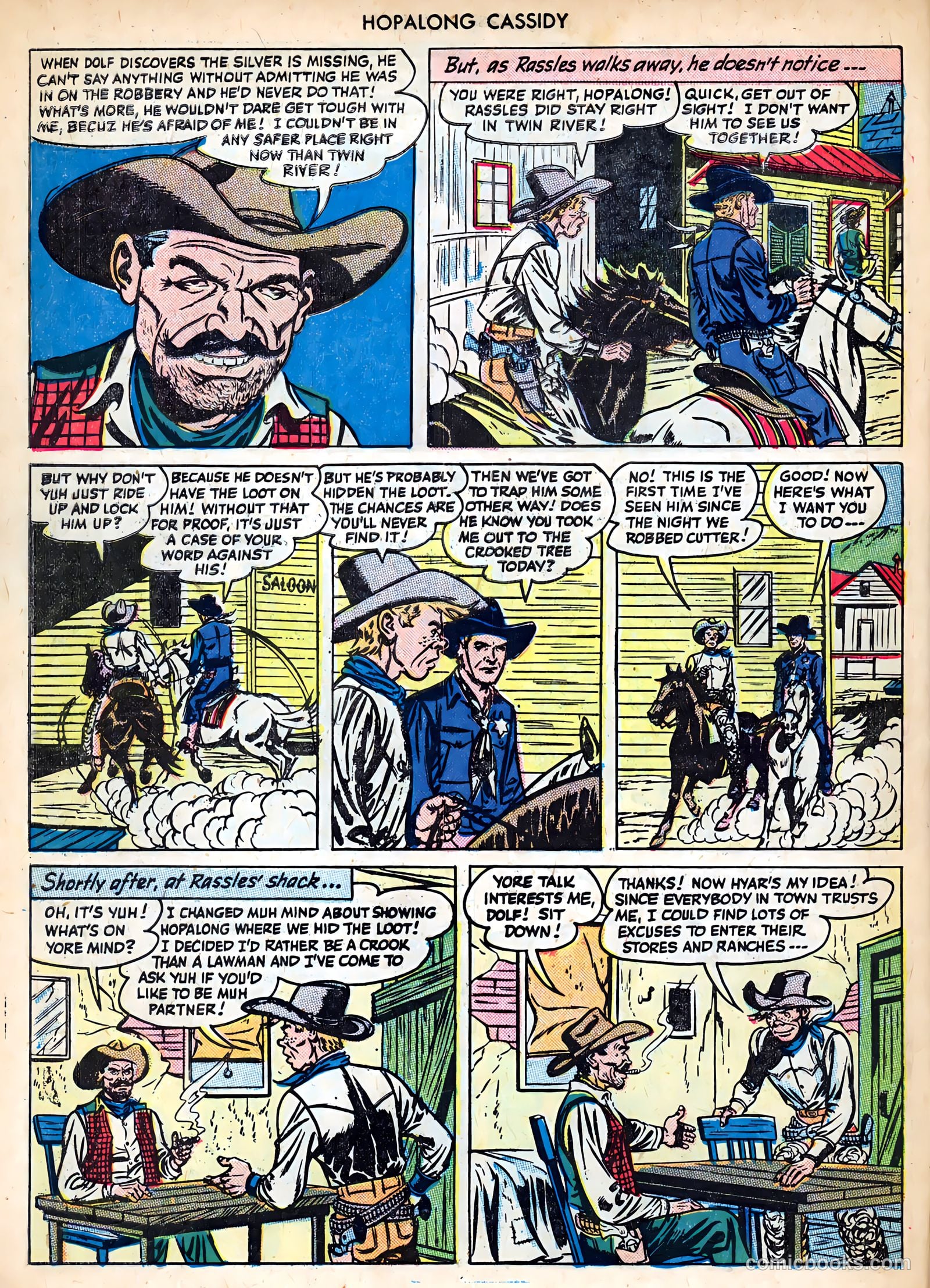 Hopalong Cassidy #38 (1949) — page 46 of 52