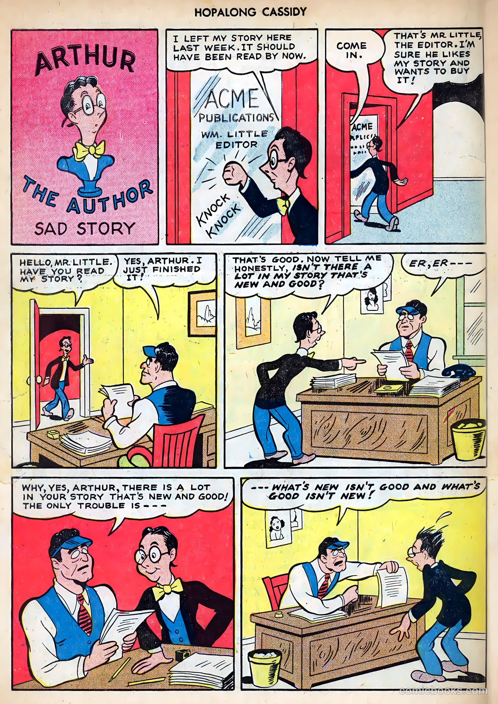 Hopalong Cassidy #38 (1949) — page 50 of 52