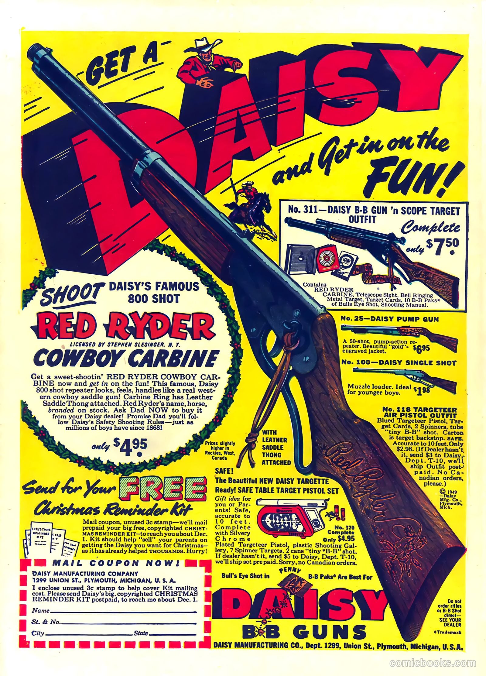 Hopalong Cassidy #38 (1949) — page 52 of 52