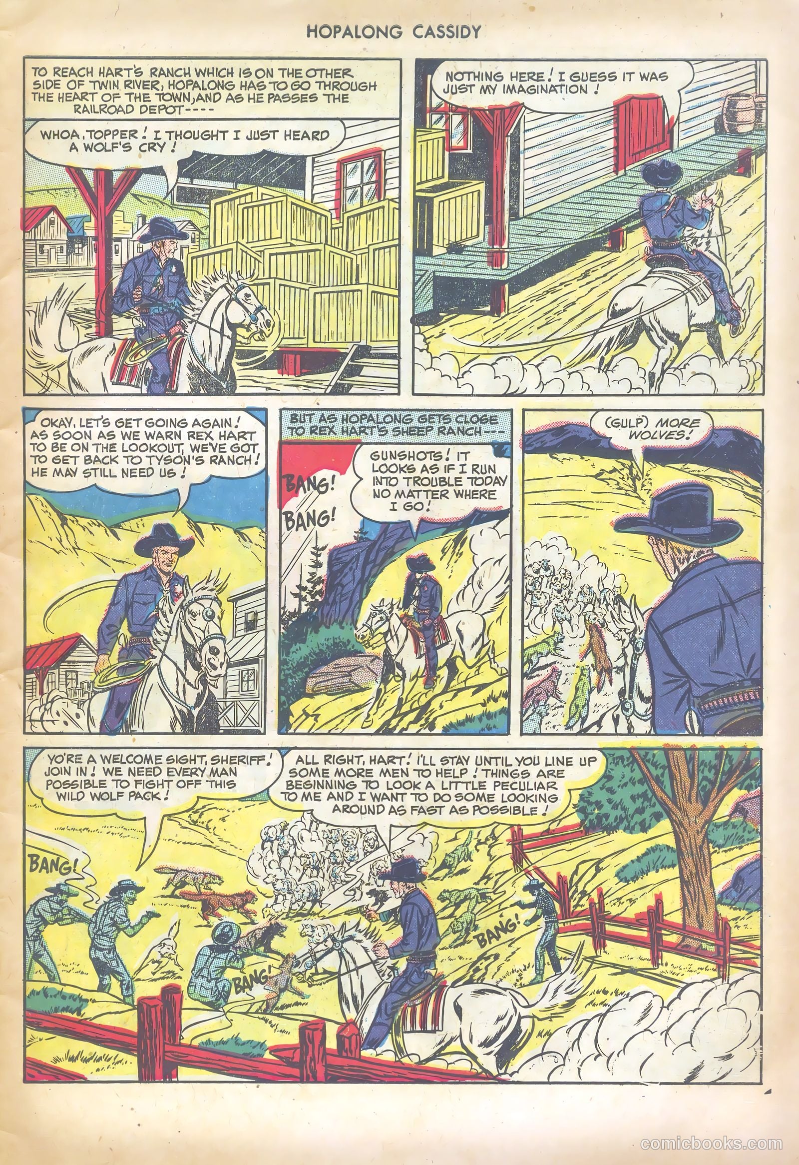 Hopalong Cassidy #39 (1950) — page 7 of 52