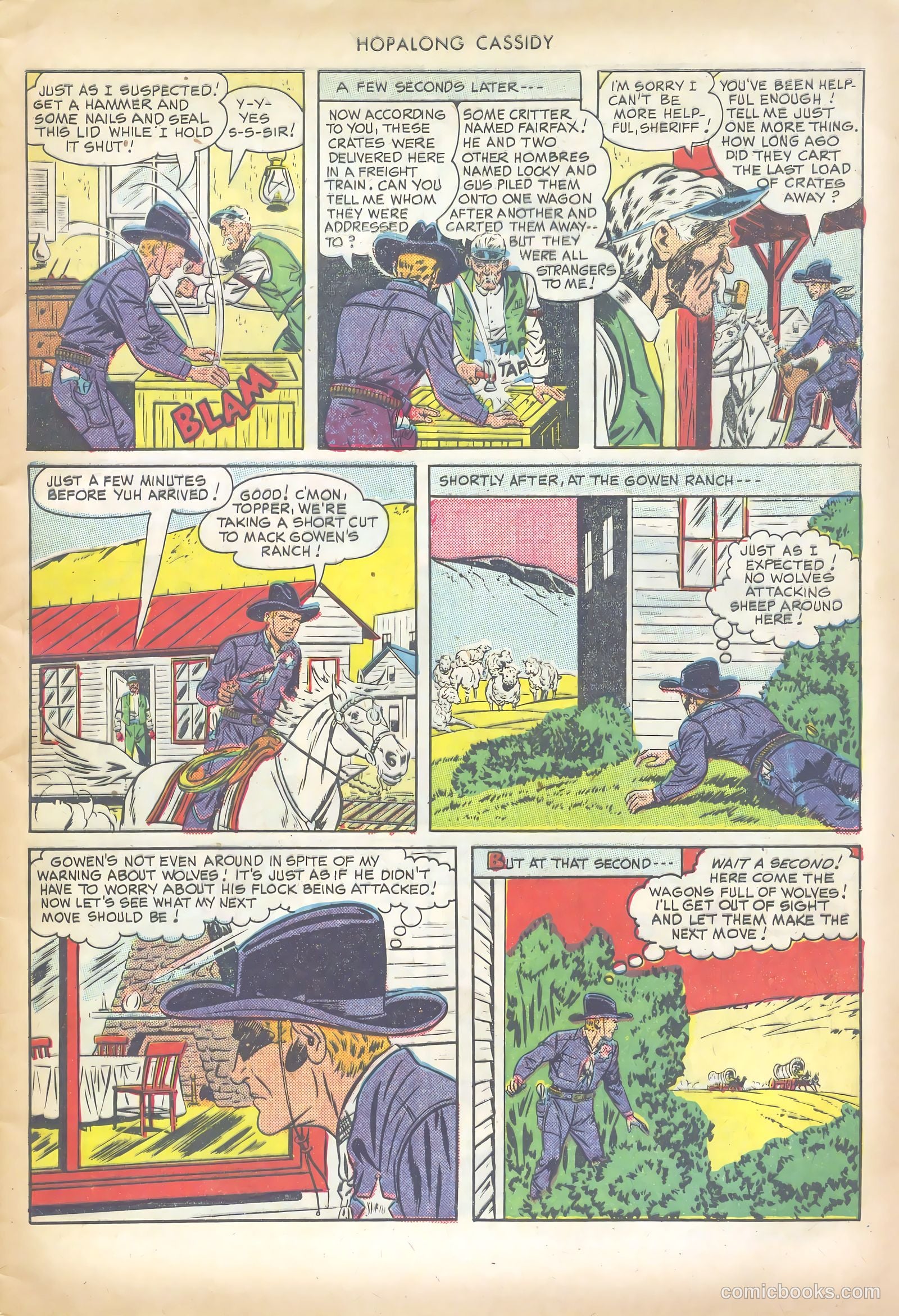 Hopalong Cassidy #39 (1950) — page 9 of 52