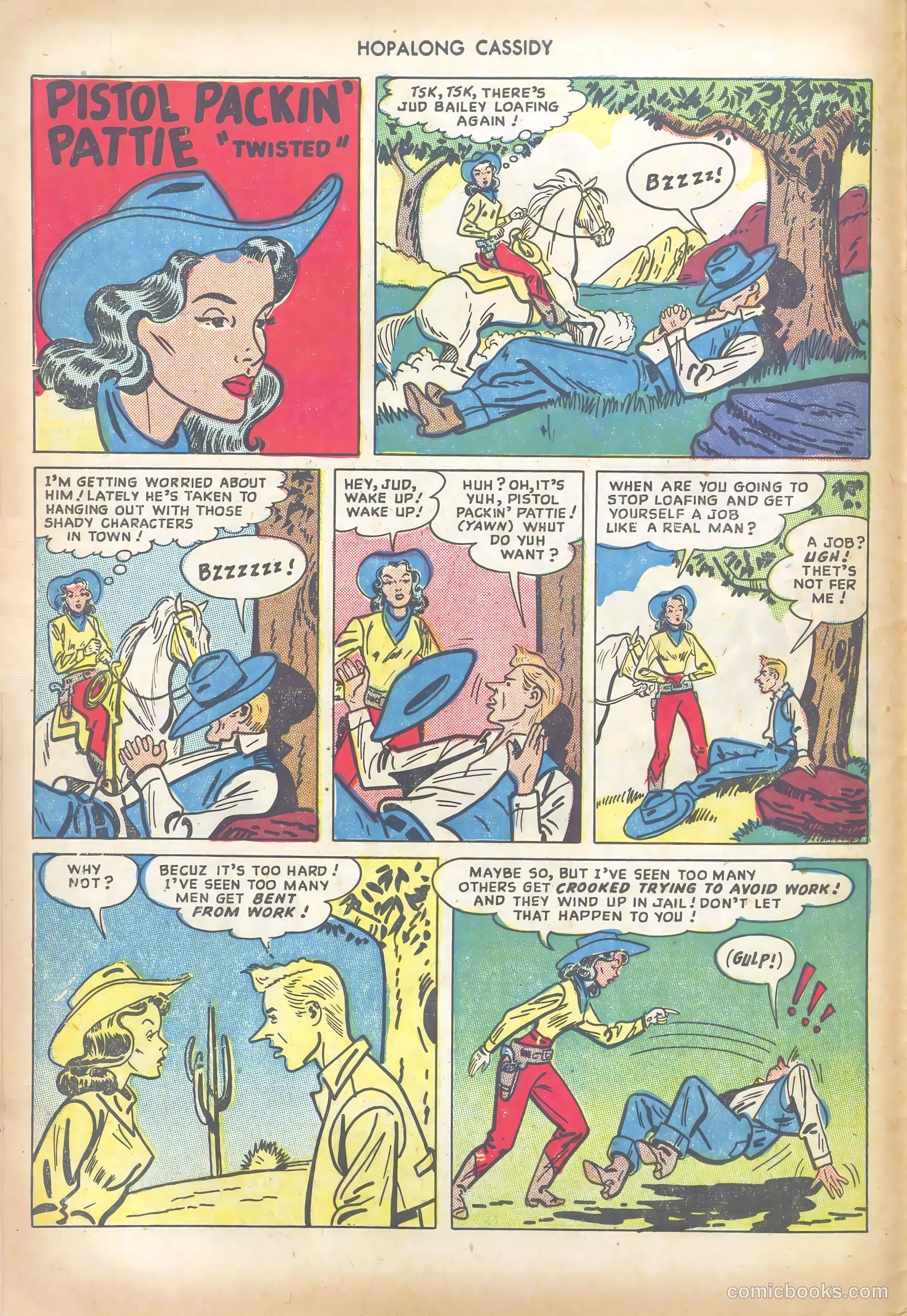 Hopalong Cassidy #39 (1950) — page 14 of 52