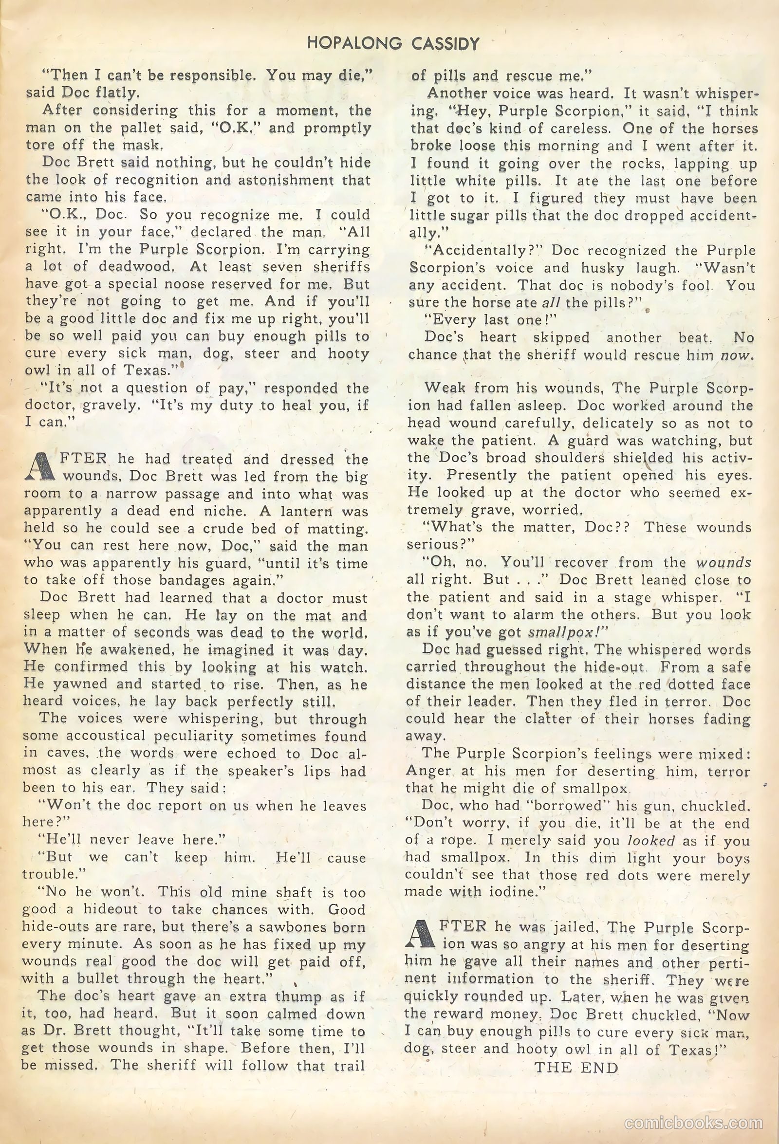 Hopalong Cassidy #39 (1950) — page 17 of 52