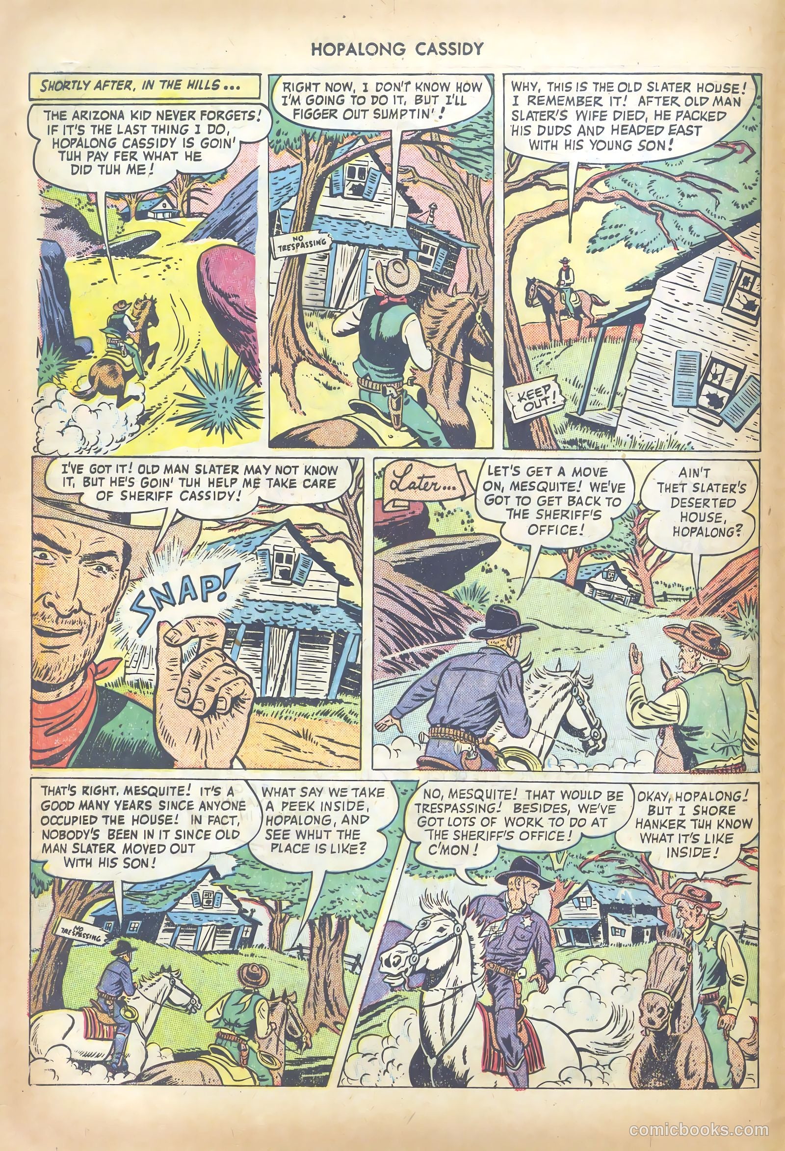Hopalong Cassidy #39 (1950) — page 20 of 52