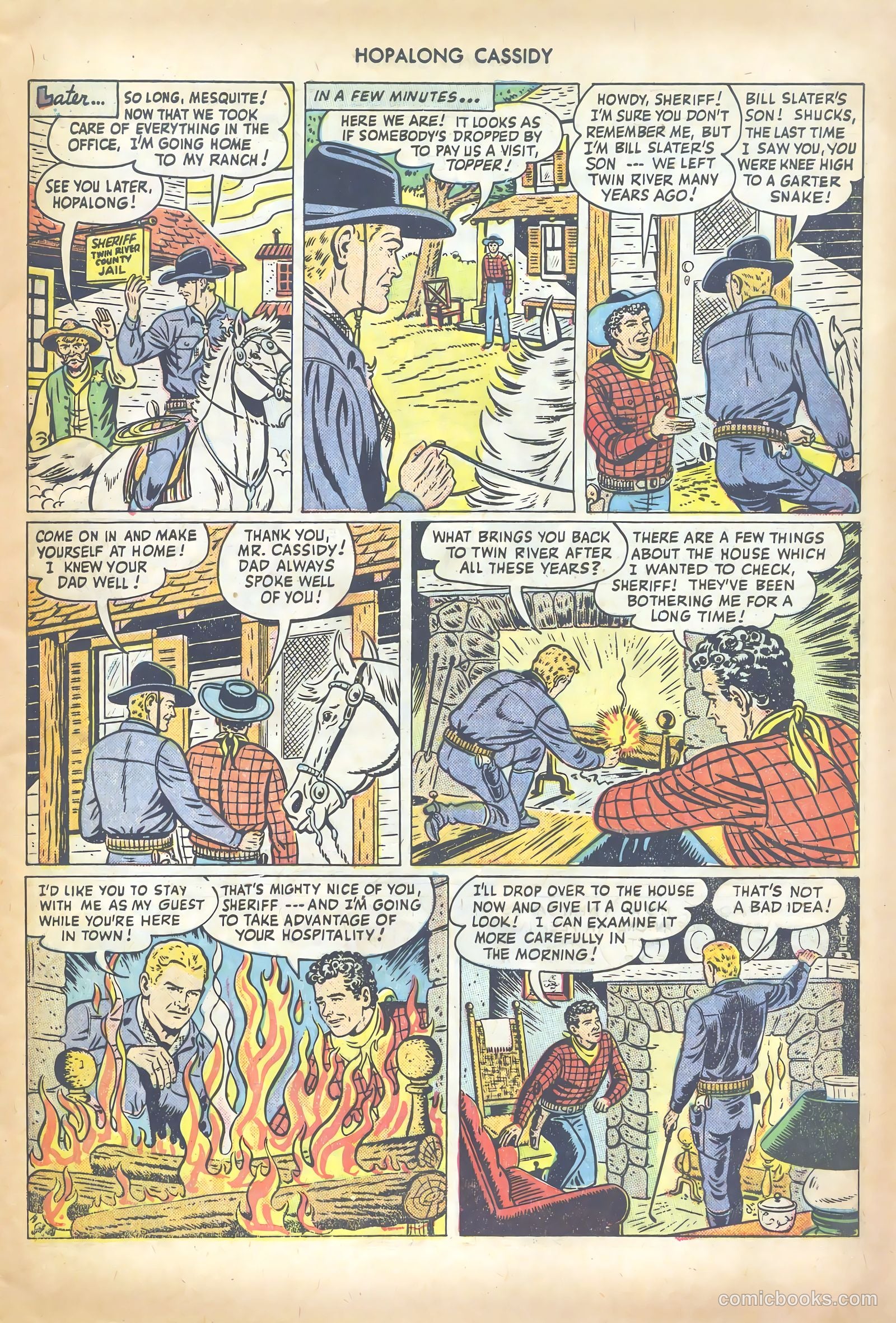 Hopalong Cassidy #39 (1950) — page 21 of 52